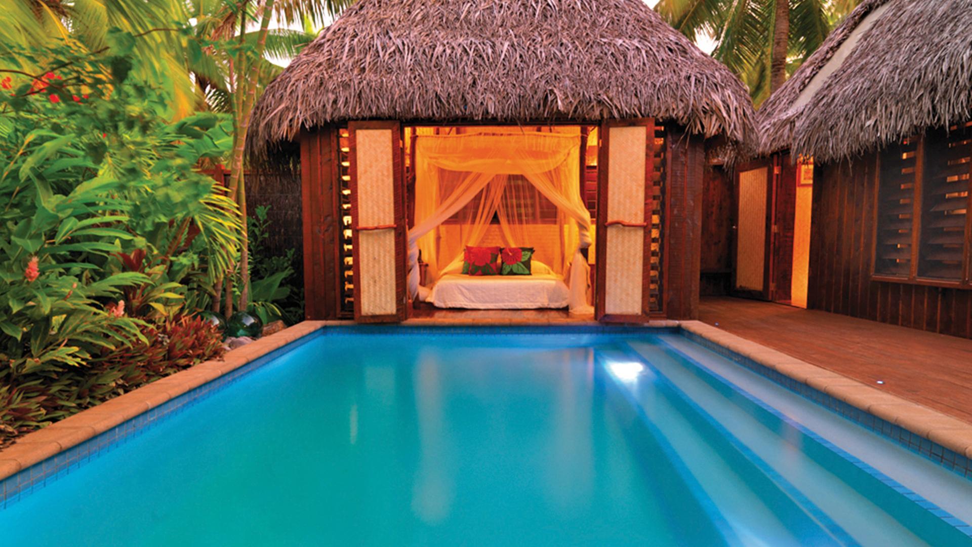 AdultsOnly Private Cook Islands Escape with Daily Breakfast & Nightly