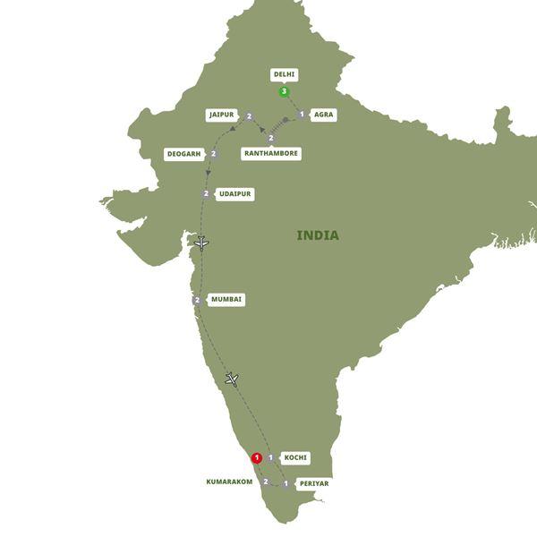 Uncover India: Delhi to Kerala | Luxury