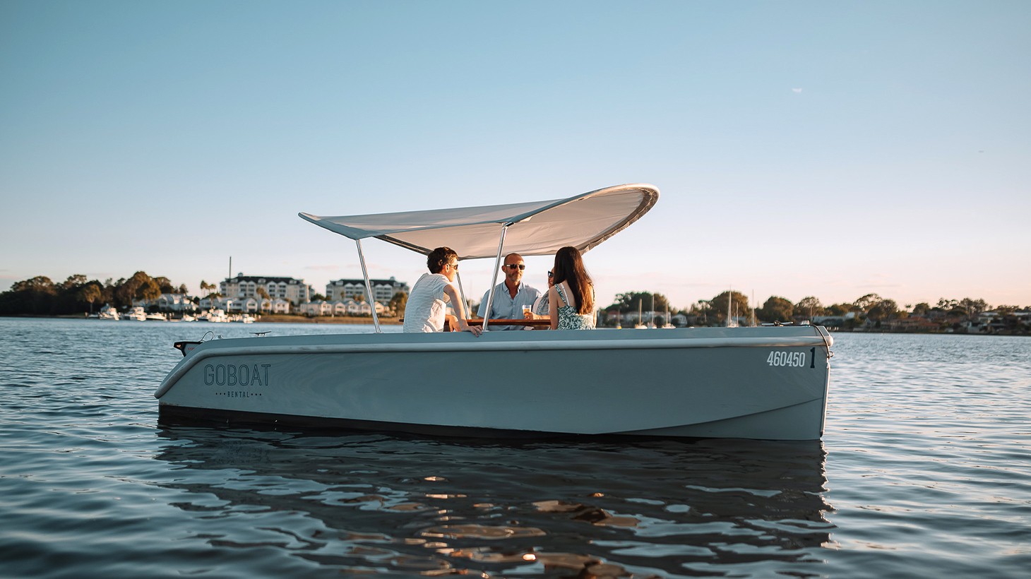 Sydney ThreeHour EcoFriendly Boat Hire with Builtin Picnic Table