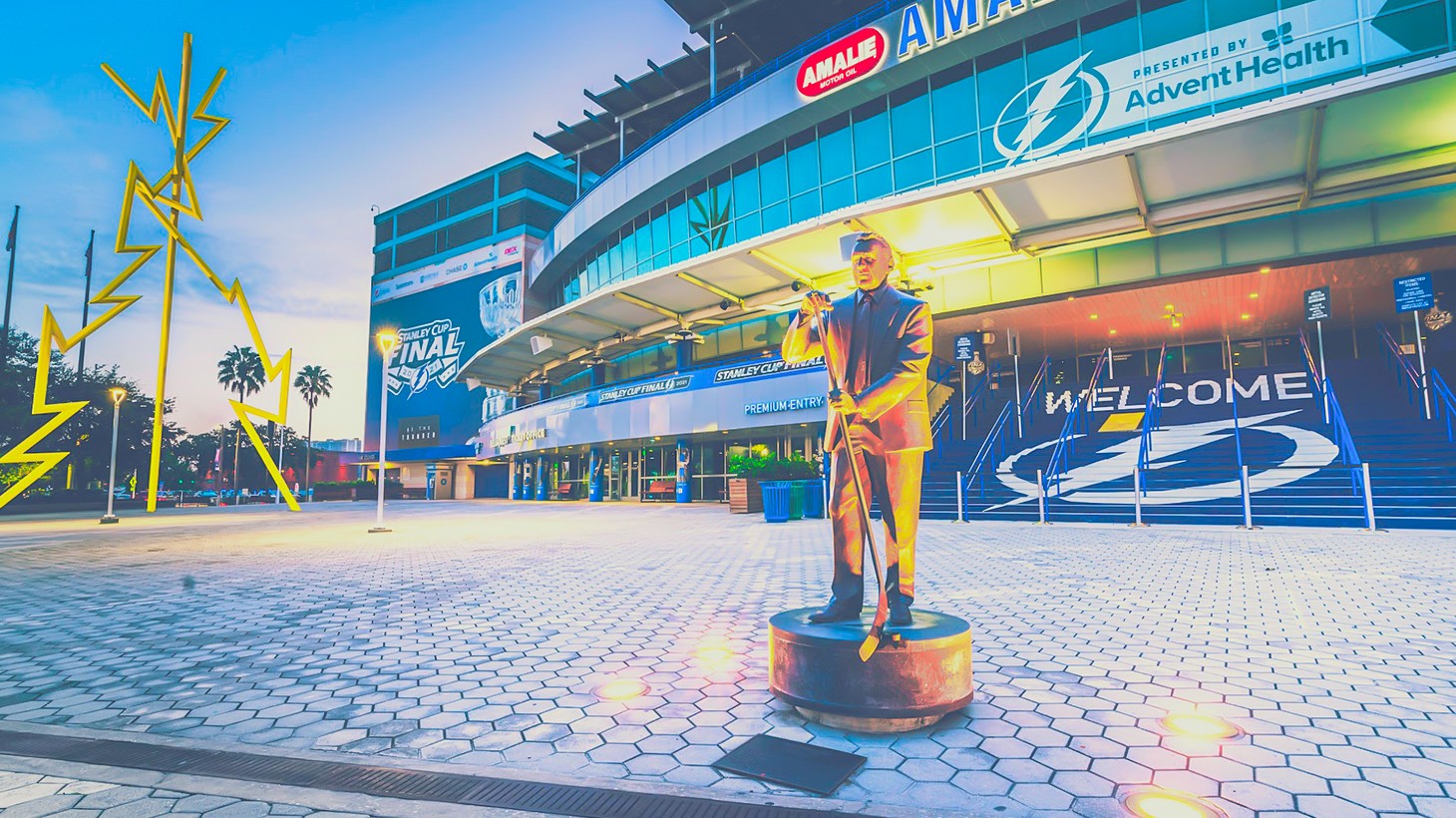 Amalie Arena and Premium Seats