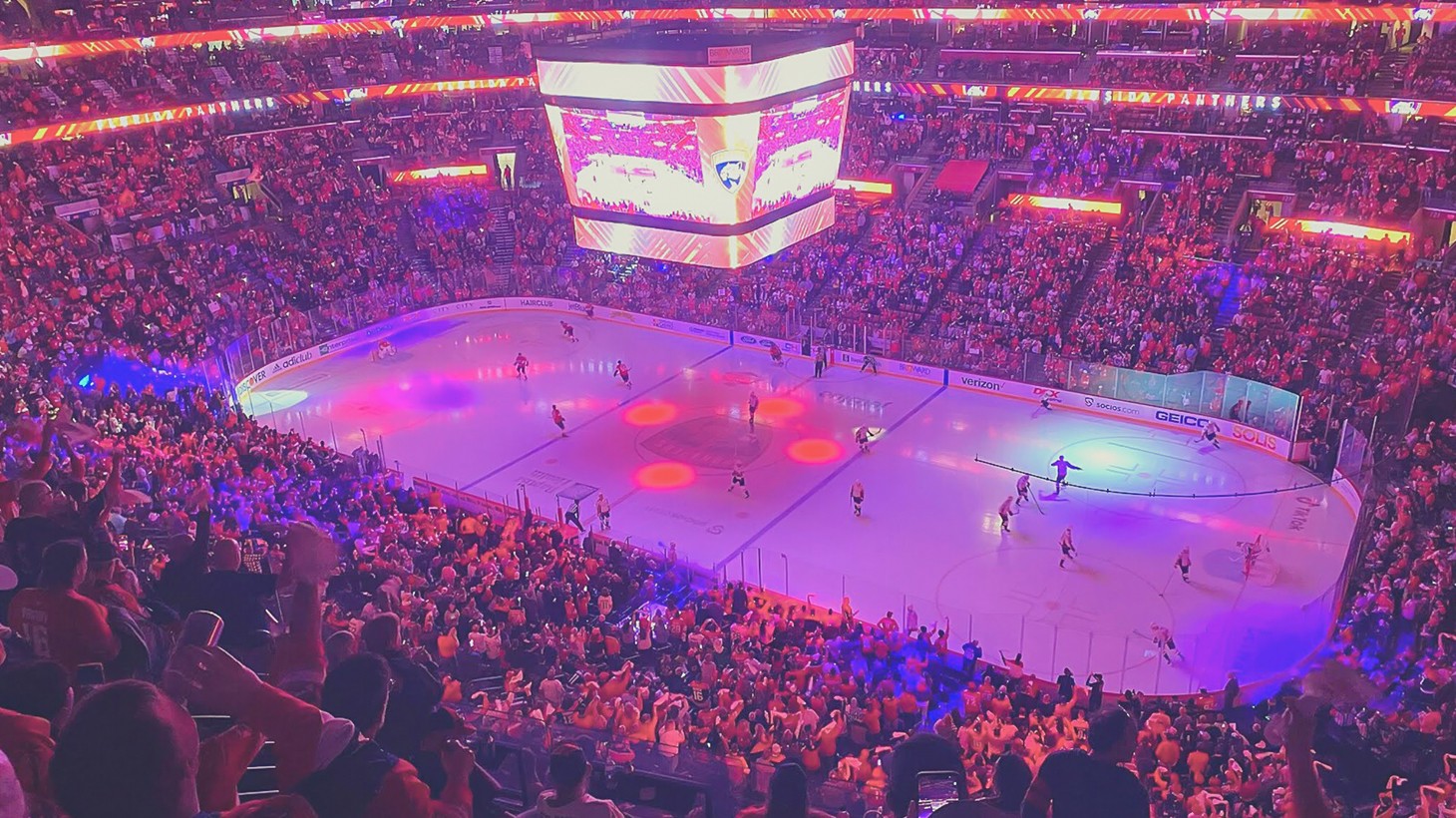 Miami Witness an Florida Panthers National Hockey League Game at FLA Live Arena