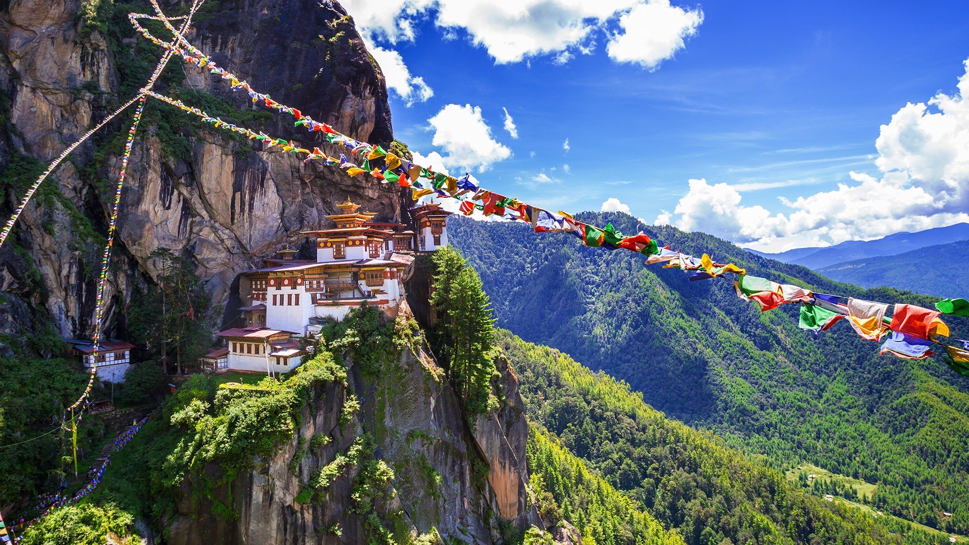 Paro Taktsang ' Tiger's Nest' monastery, Bhutan