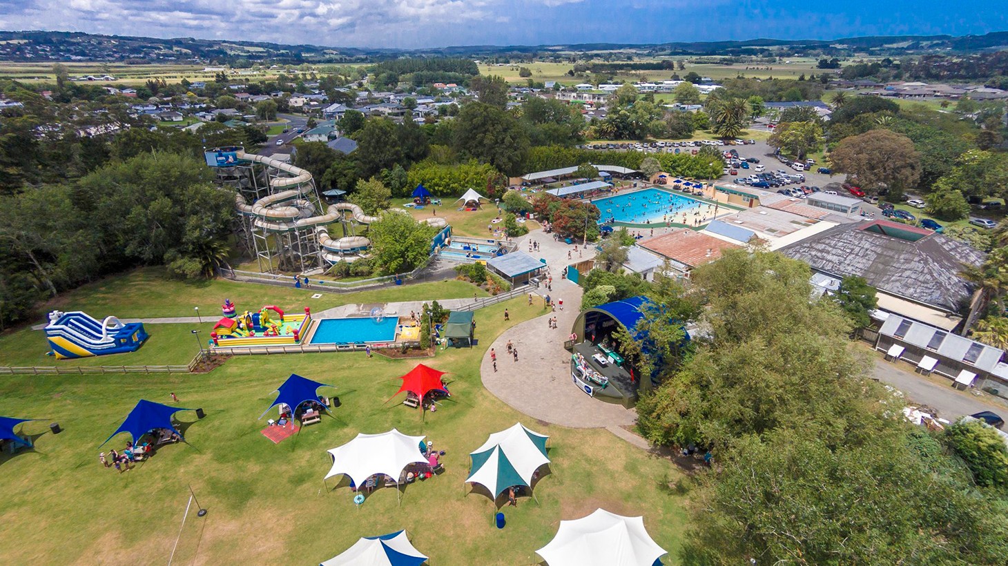 Auckland Parakai Springs Entry Pass with Pools & Waterslides Access