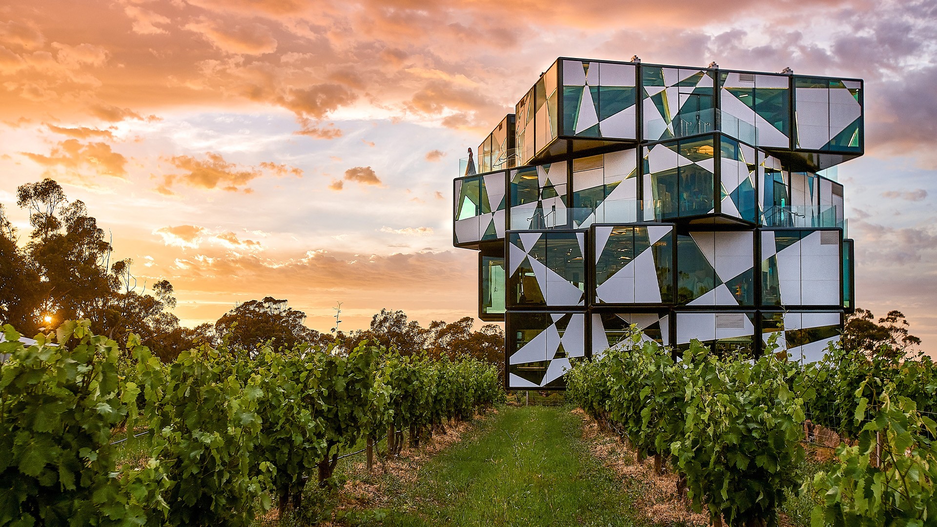  d'Arenberg Cube, image courtesy of South Australian Tourism Commission