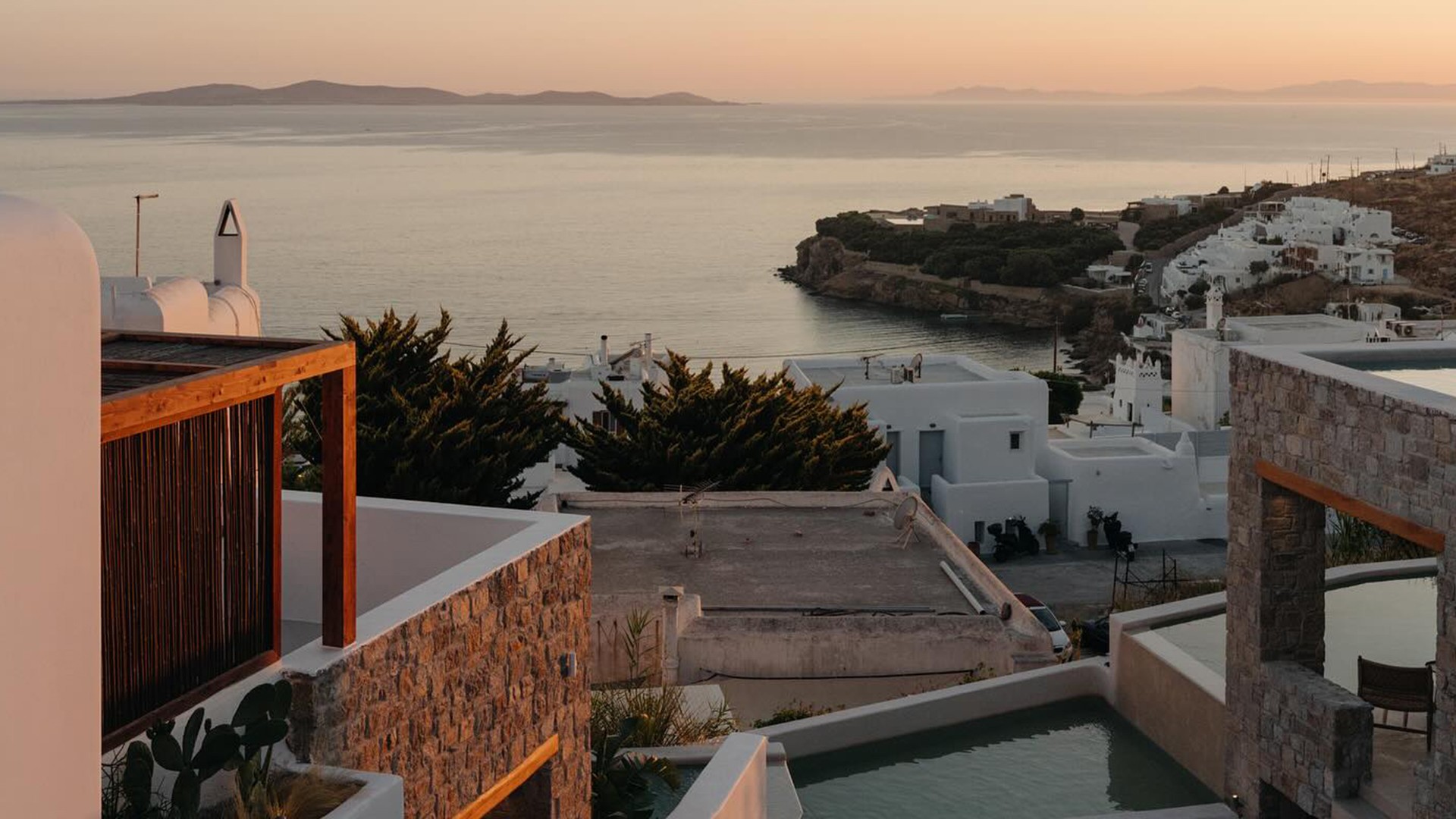 Glamorous Mykonos Beachfront Retreat with Aegean Sea Views & Onsite ...
