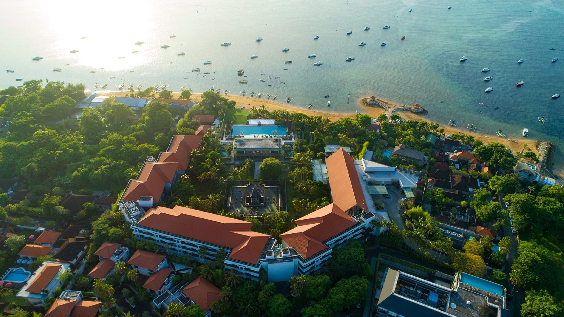 Bali Five-Star Beachfront Sanur Suites with Four Onsite Restaurants ...