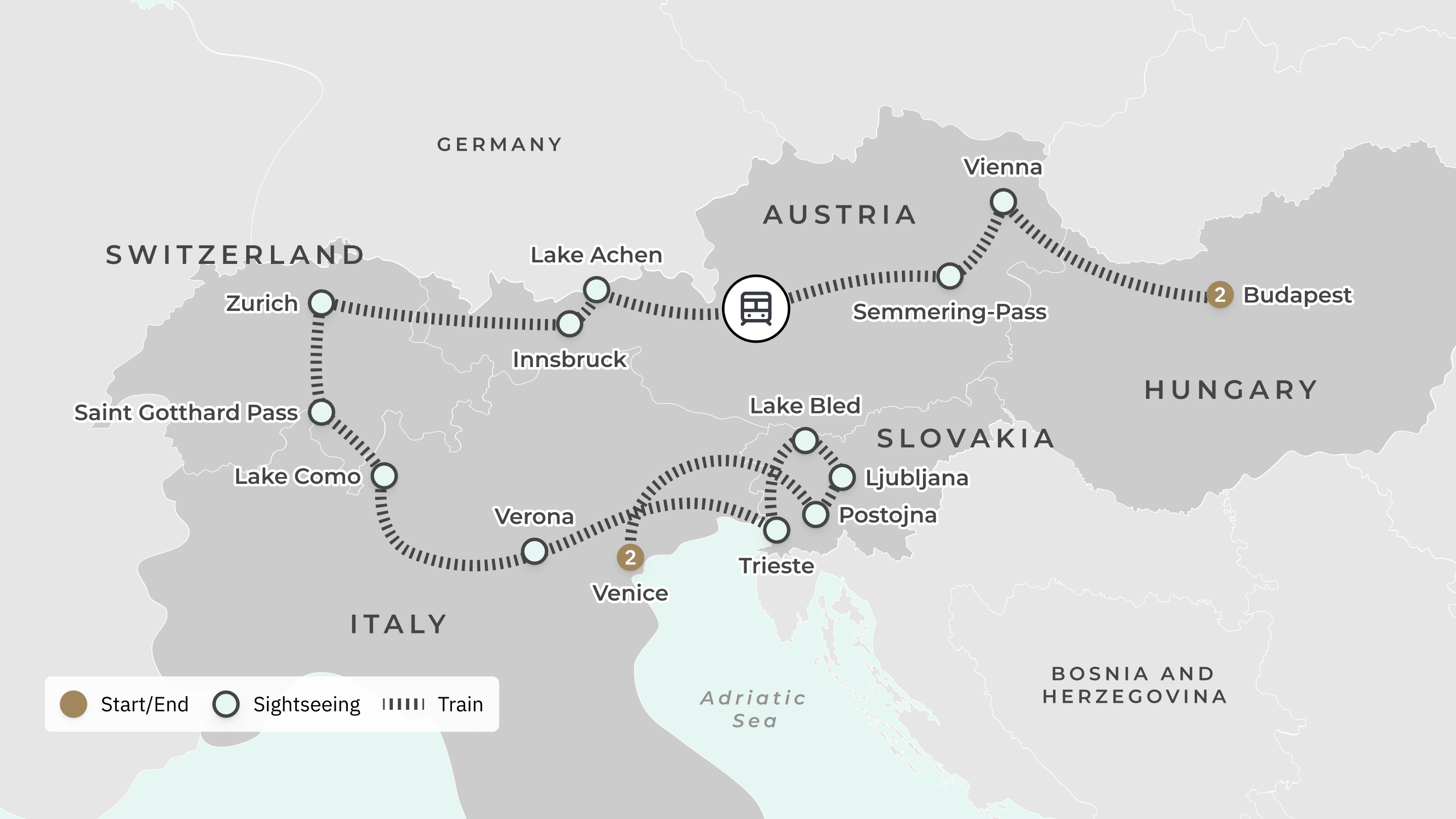 Grand Alpine Express All-Inclusive Ultra Lux Golden Eagle Rail Journey ...