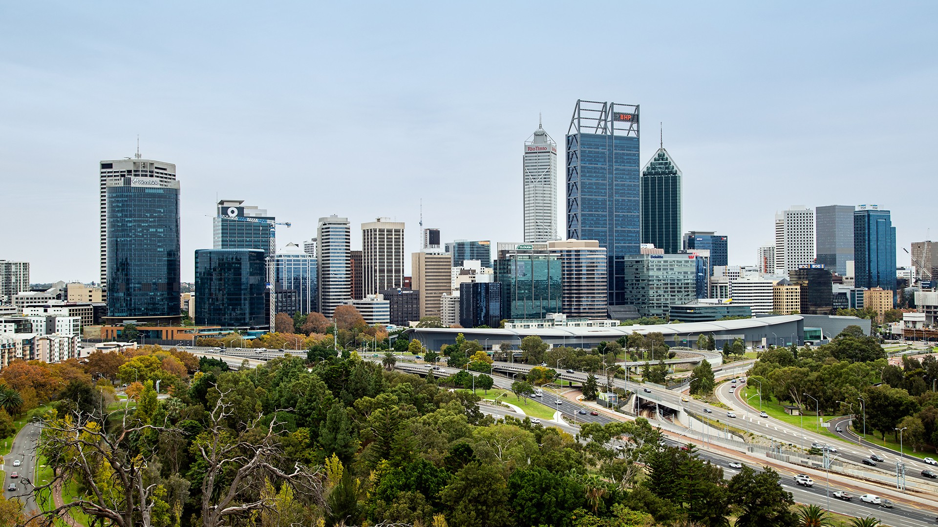 View of Perth from Kings Park