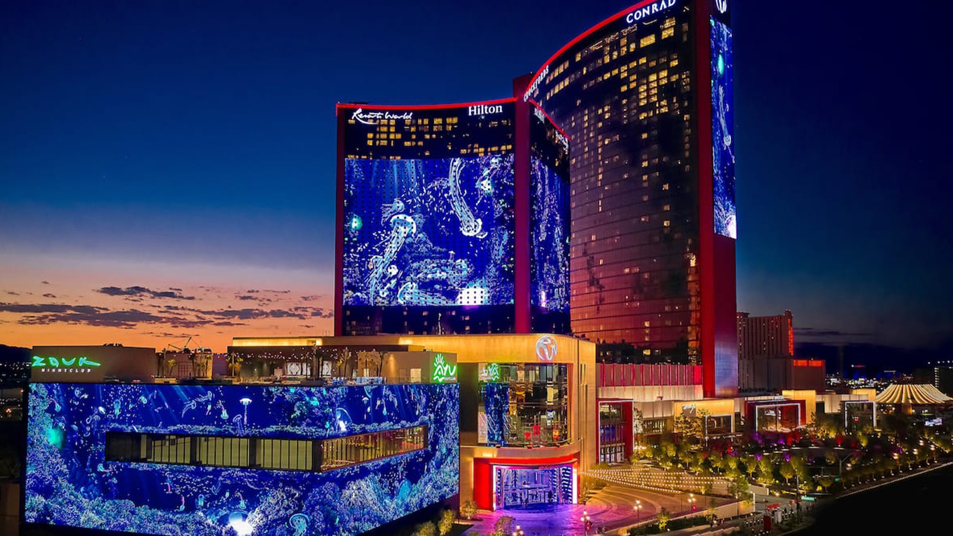 Las Vegas Mega-Resort with Over 40 Bars & Restaurants, Las Vegas ...