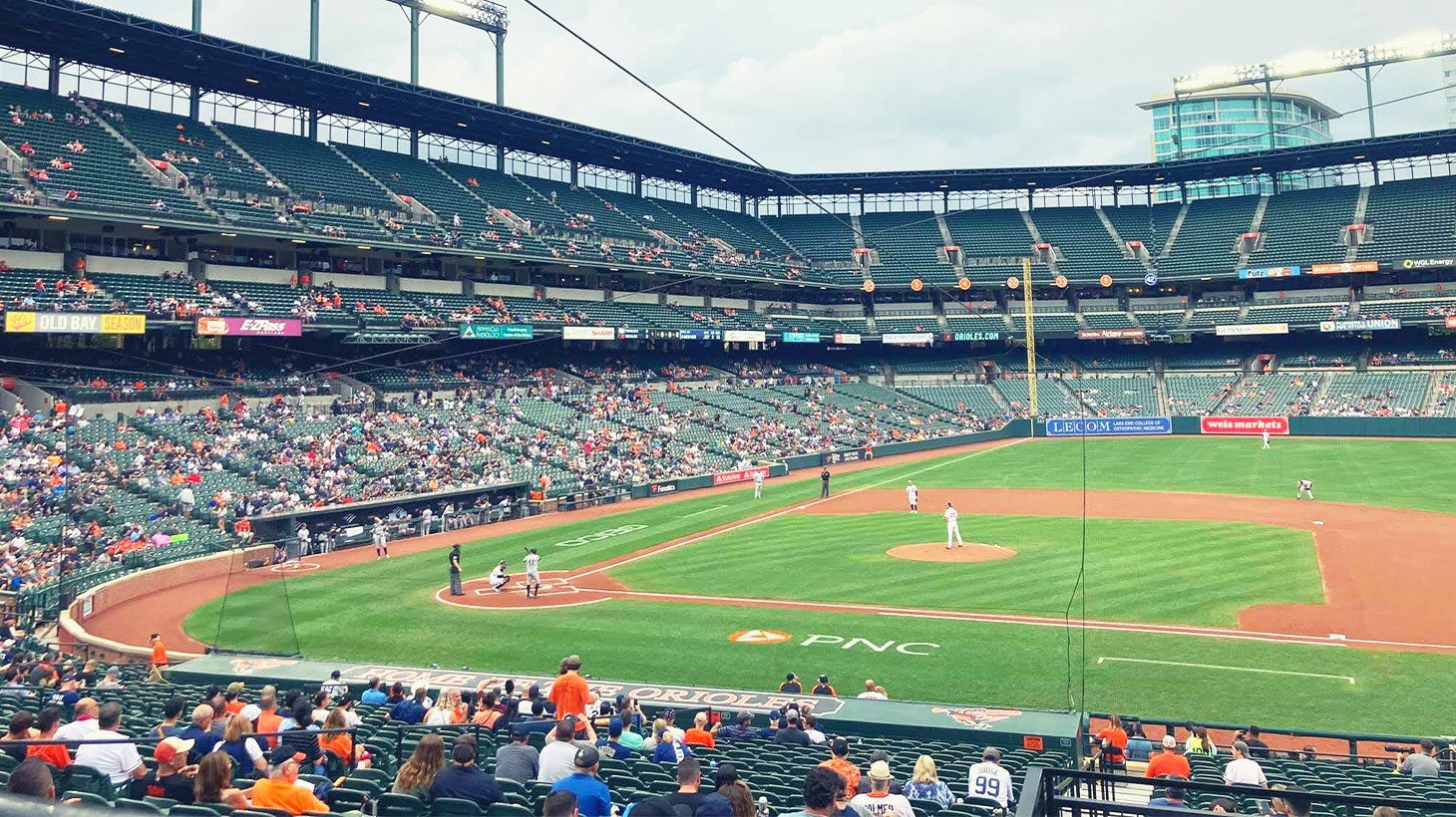 Oriole Park at Camden Yards, section 12, home of Baltimore Orioles, page 1