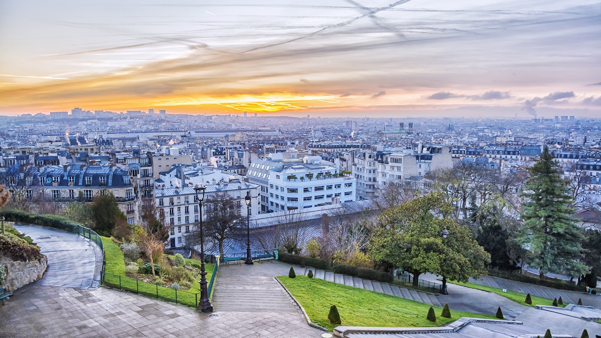 View from Montmartre Hill, Paris