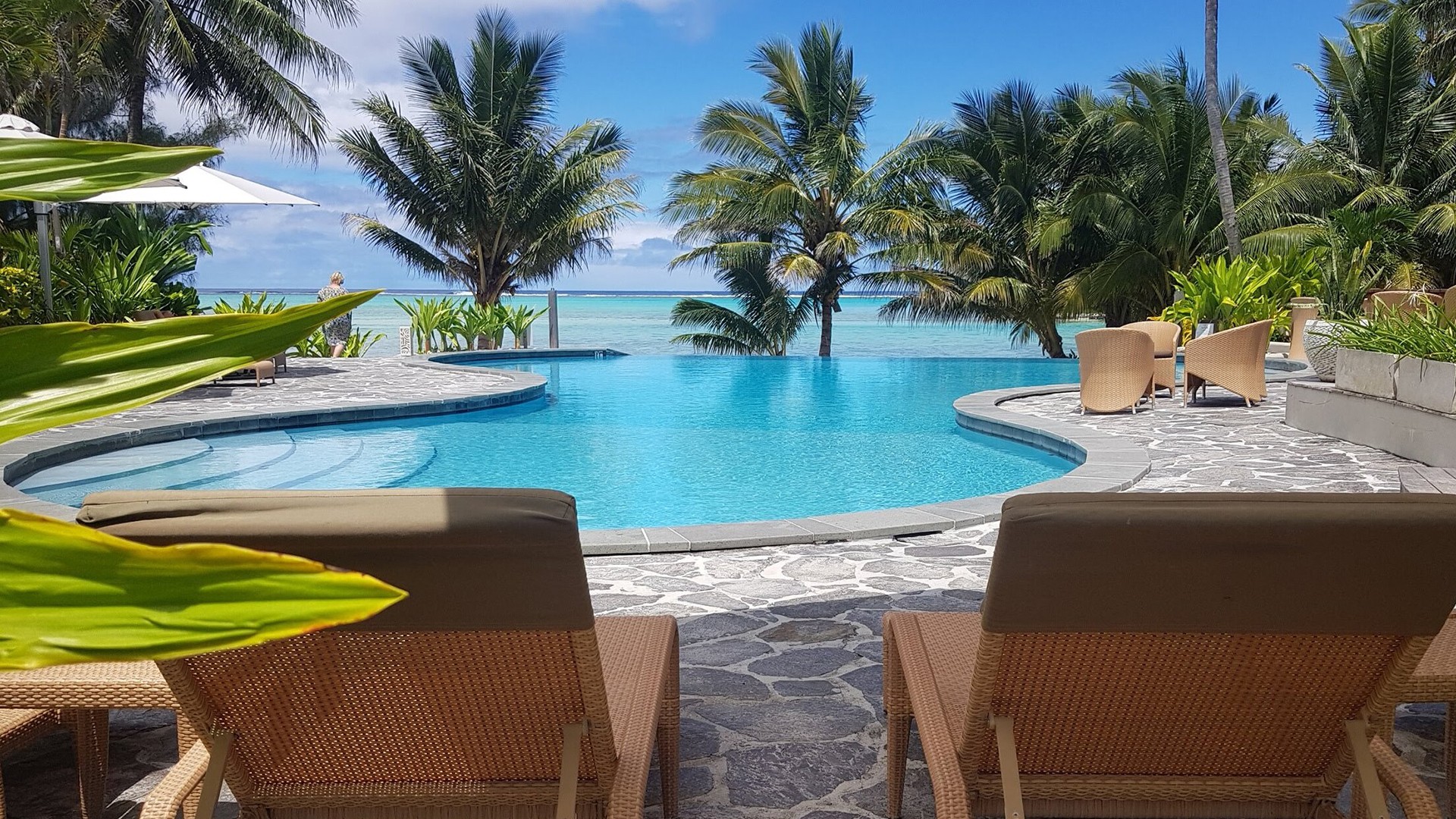 Cook Islands Private Pool Villa Haven Overlooking Rarotonga