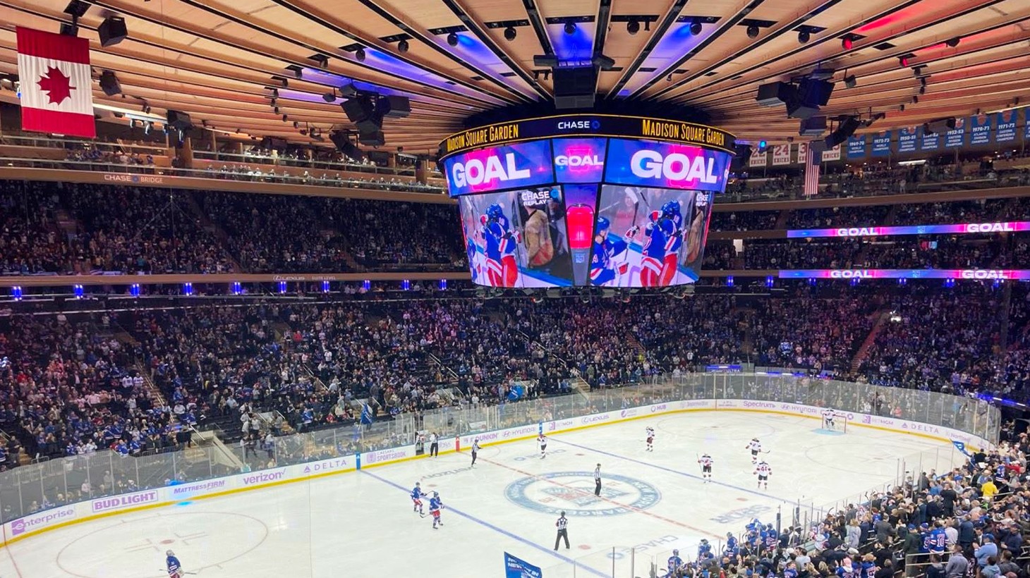 New York Rangers at Madison Square Garden