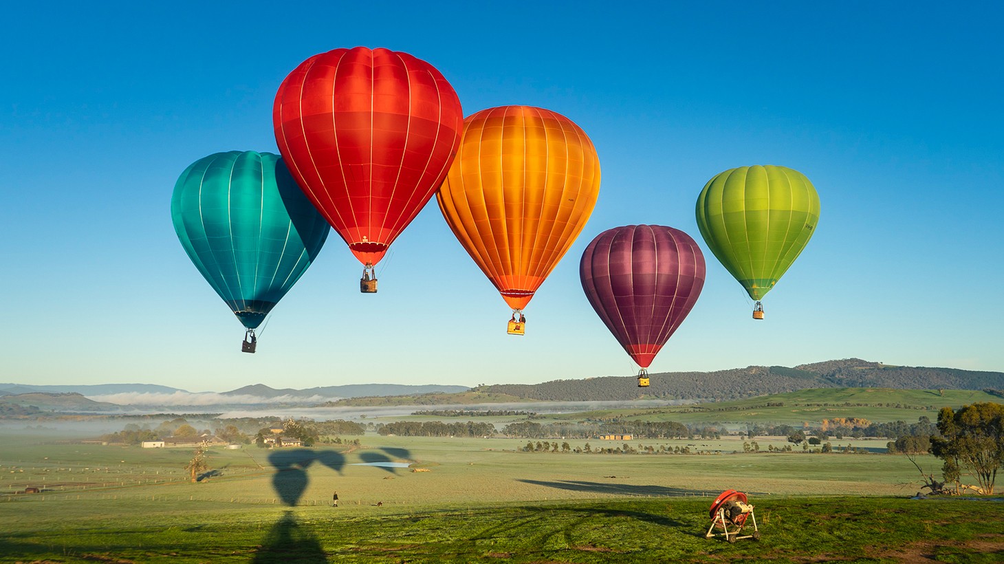 Hot air balloon clearance yarra valley