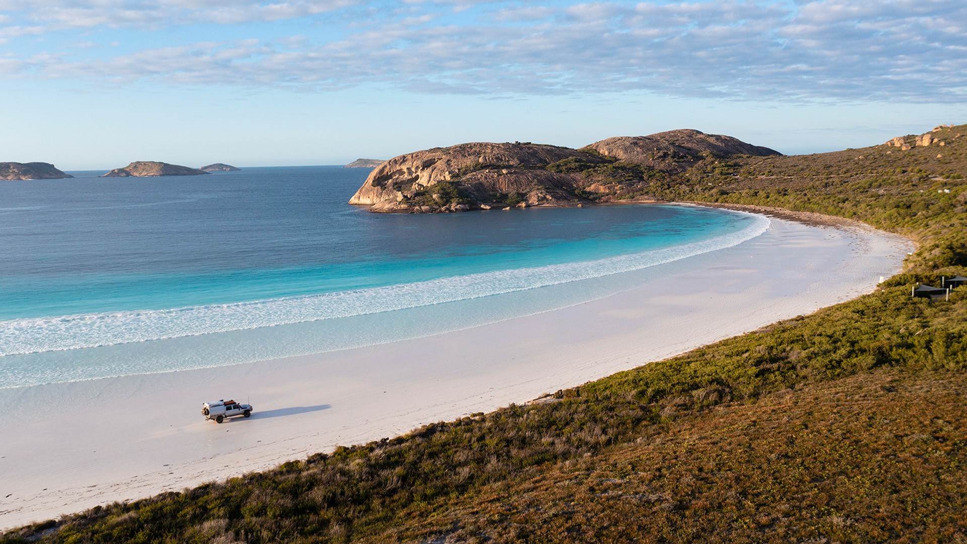 Lucky Bay, Esperance, image courtesy of Tourism Western Australia