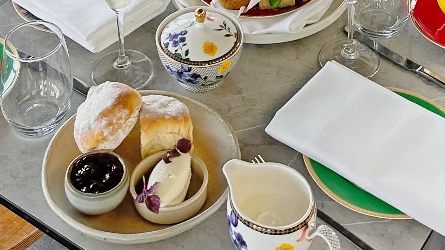 Sydney Waterfront High Tea with Glass of Sparkling Wine at Ripples