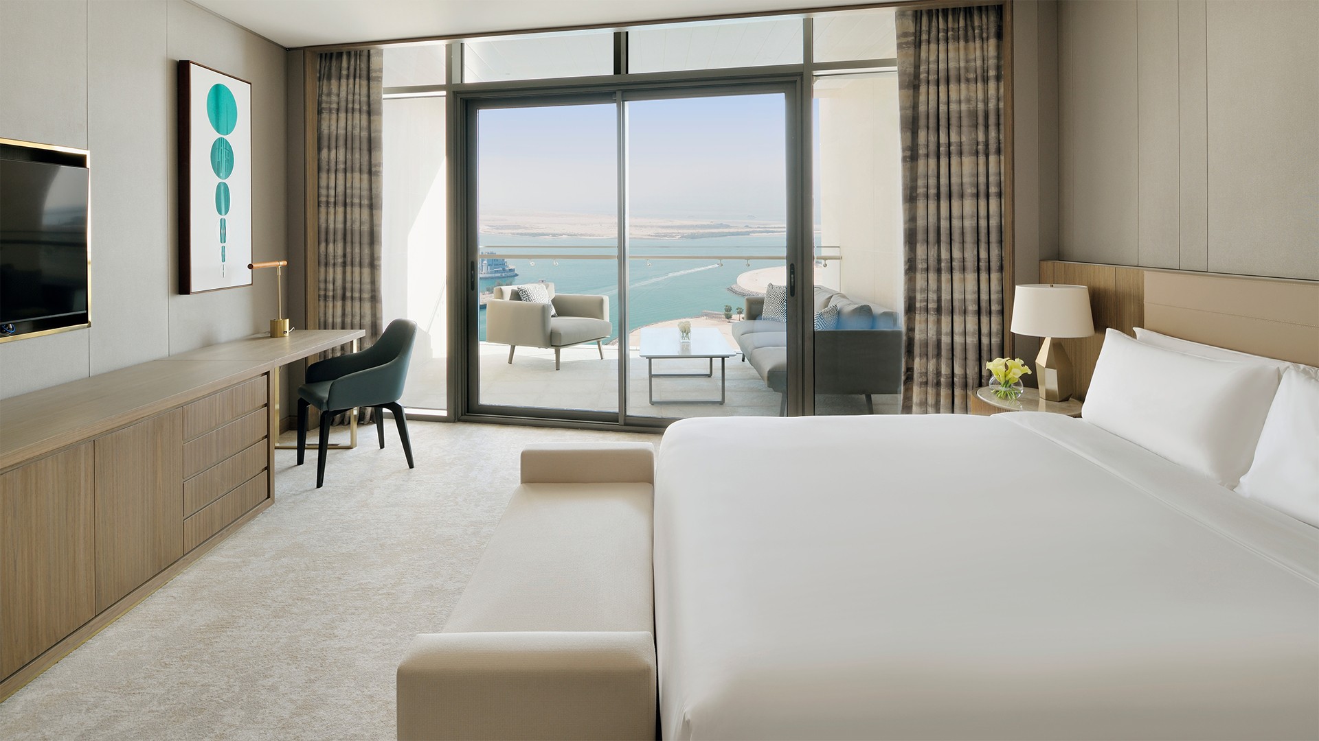 Pristine Serviced Abu Dhabi Apartments with Beach Access, Onsite Dining