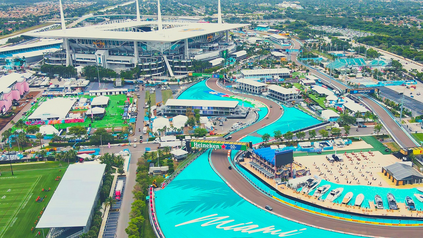 game at hard rock stadium today