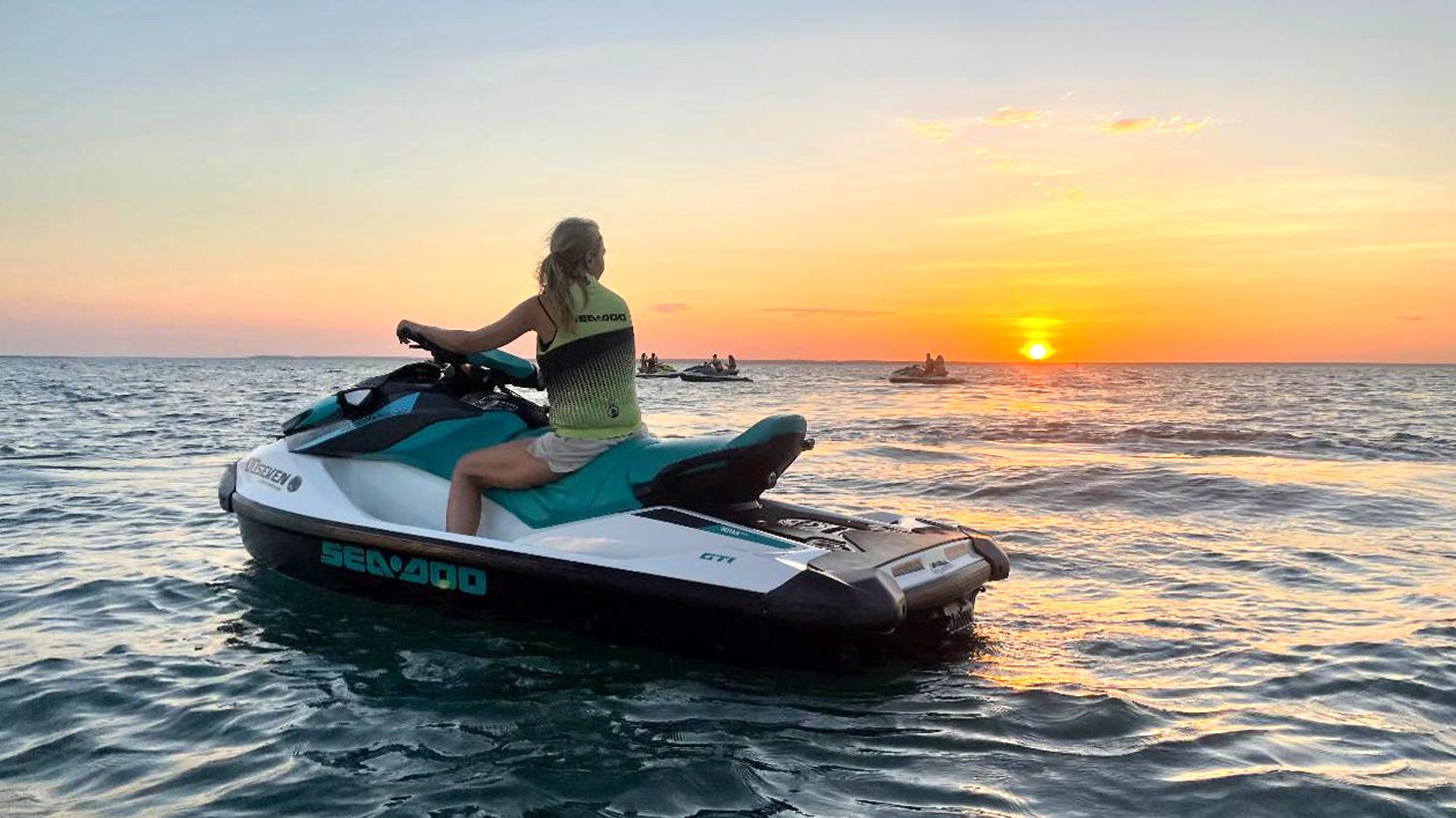 Experience Spectacular Sunsets on a 90-Minute Golden Eye Jet Ski Tour 1