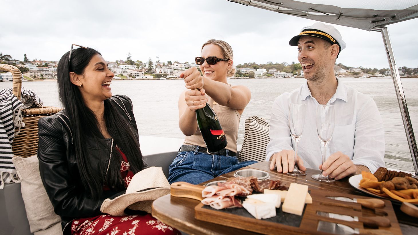 Three-Hour Eco-Friendly Boat Hire with Built-in Picnic Table for Up to Eight People 4