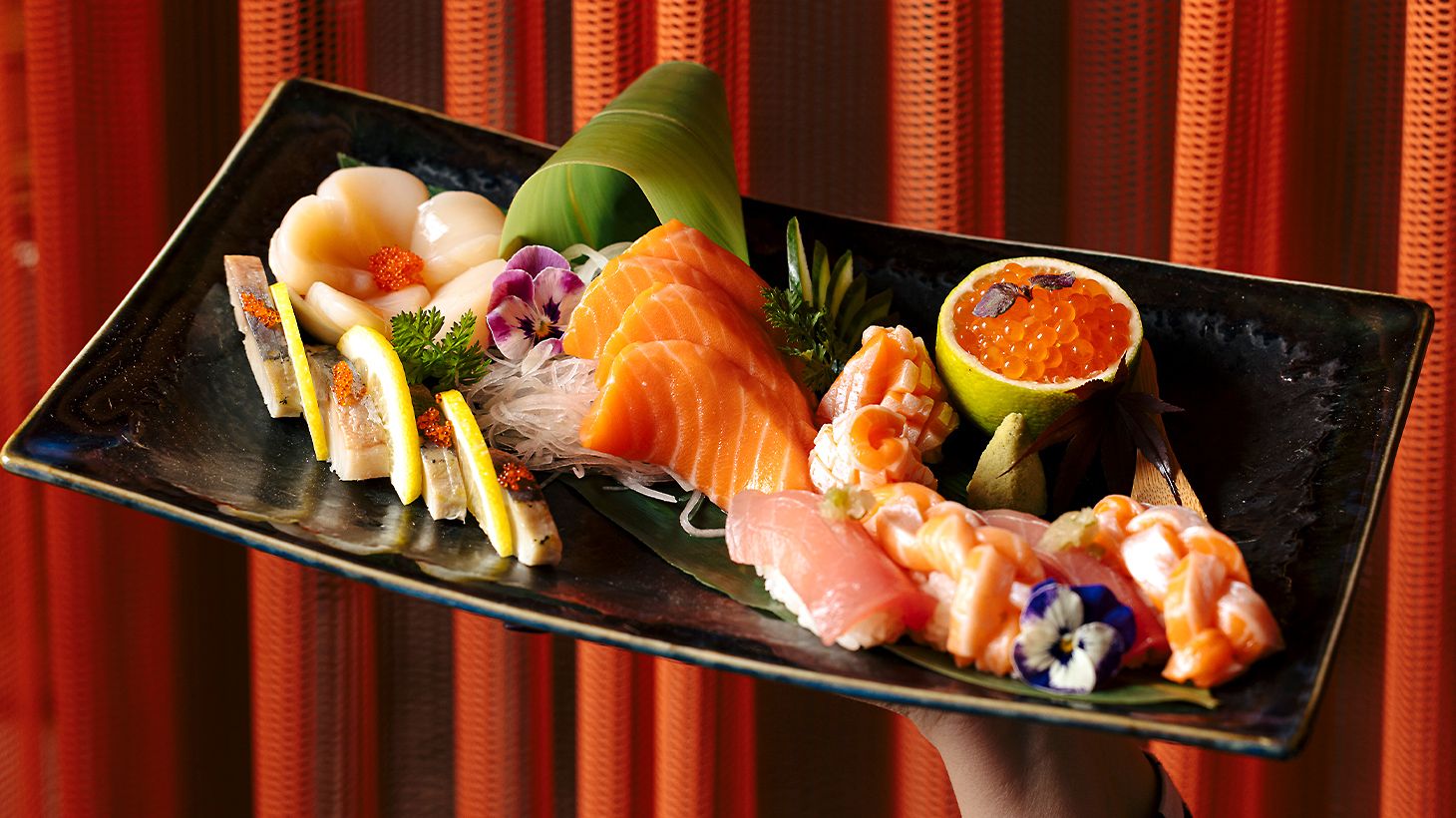 Multi-Course Robata Japanese Directors Cut Set Menu with Saké Flight for Two 3