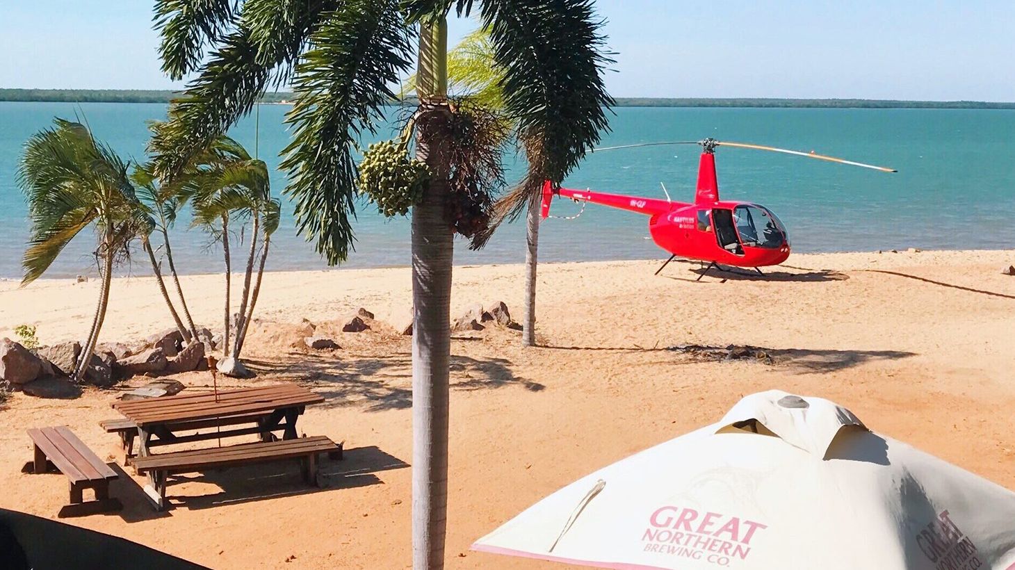 Five-Hour Helicopter Flight Pub Crawl with Four Iconic Top End Venue Visits 1