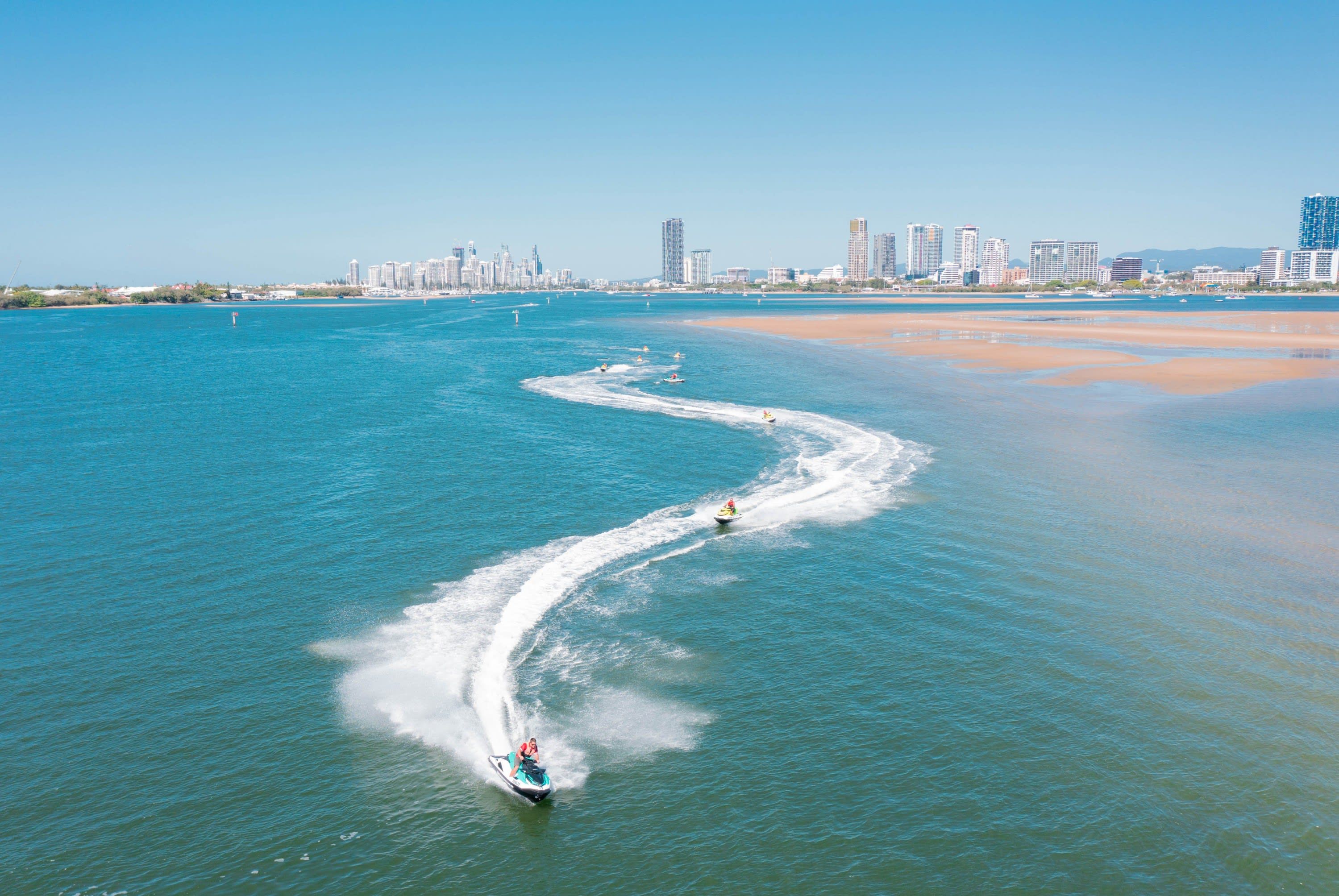 Jet Ski Safari and Island Tour on the Gold Coast