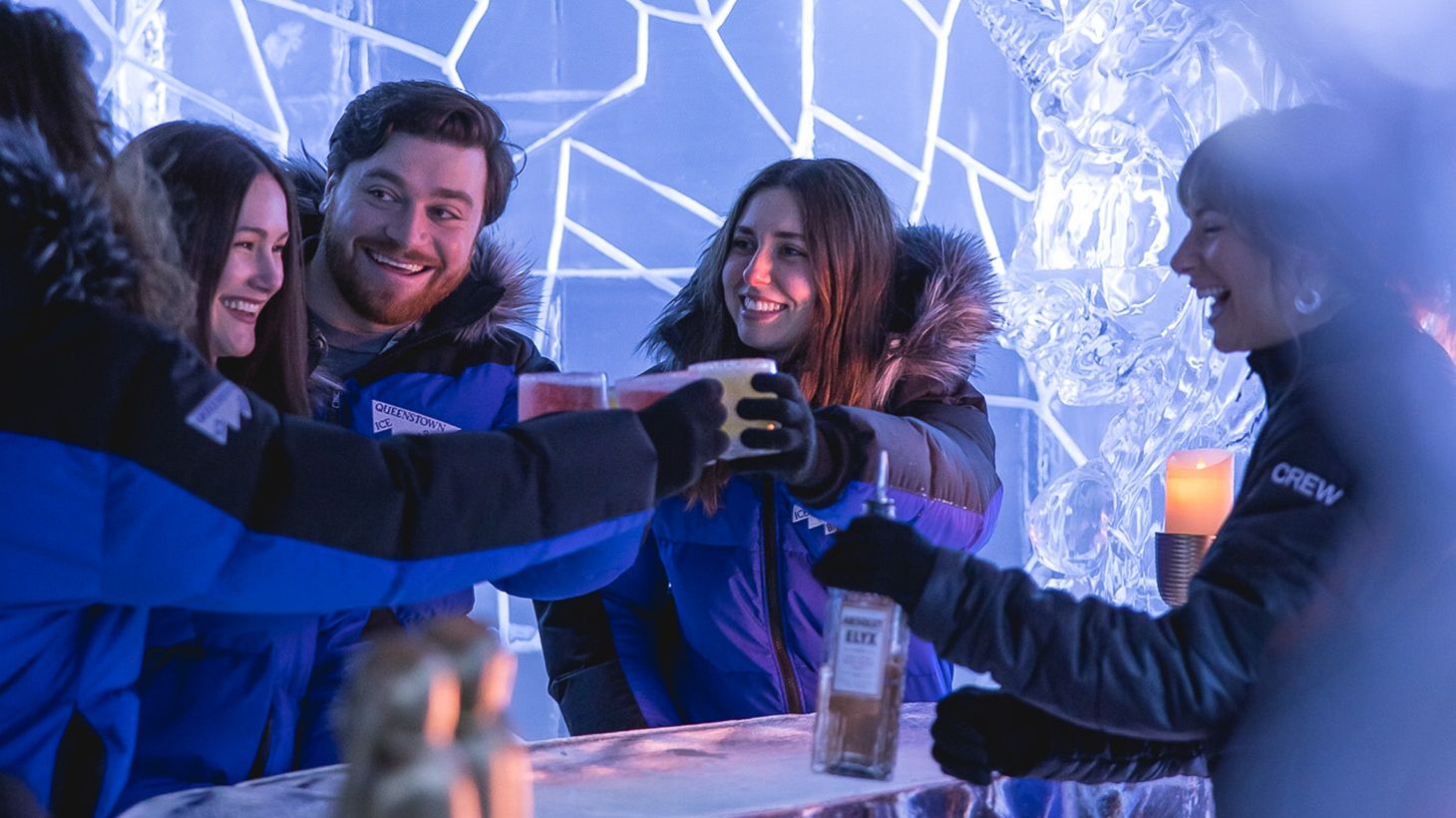 Unique Ice Bar Experience with Mocktail & Optional Cocktail Upgrades