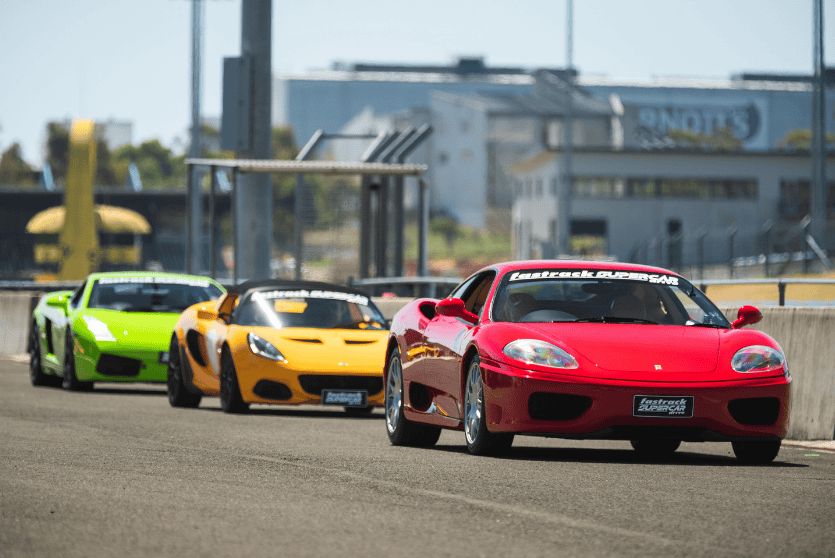 Drive Exotic Supercars at Sandown Raceway with Up to 12 Laps