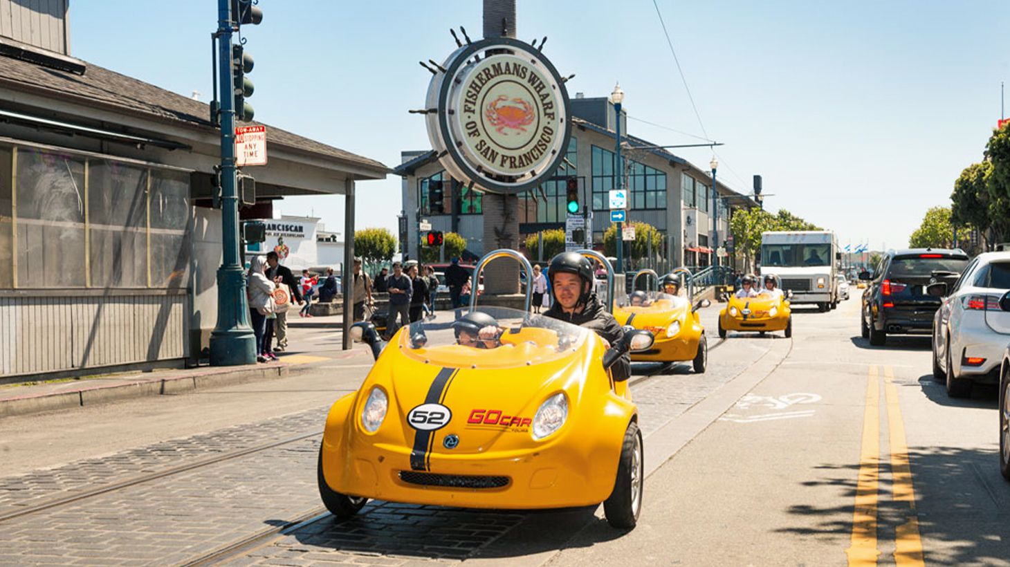 Explore Golden Gate Park, Fisherman's Wharf & Stunning Beaches on a Three-Hour Self-Drive GoCar Tour 4