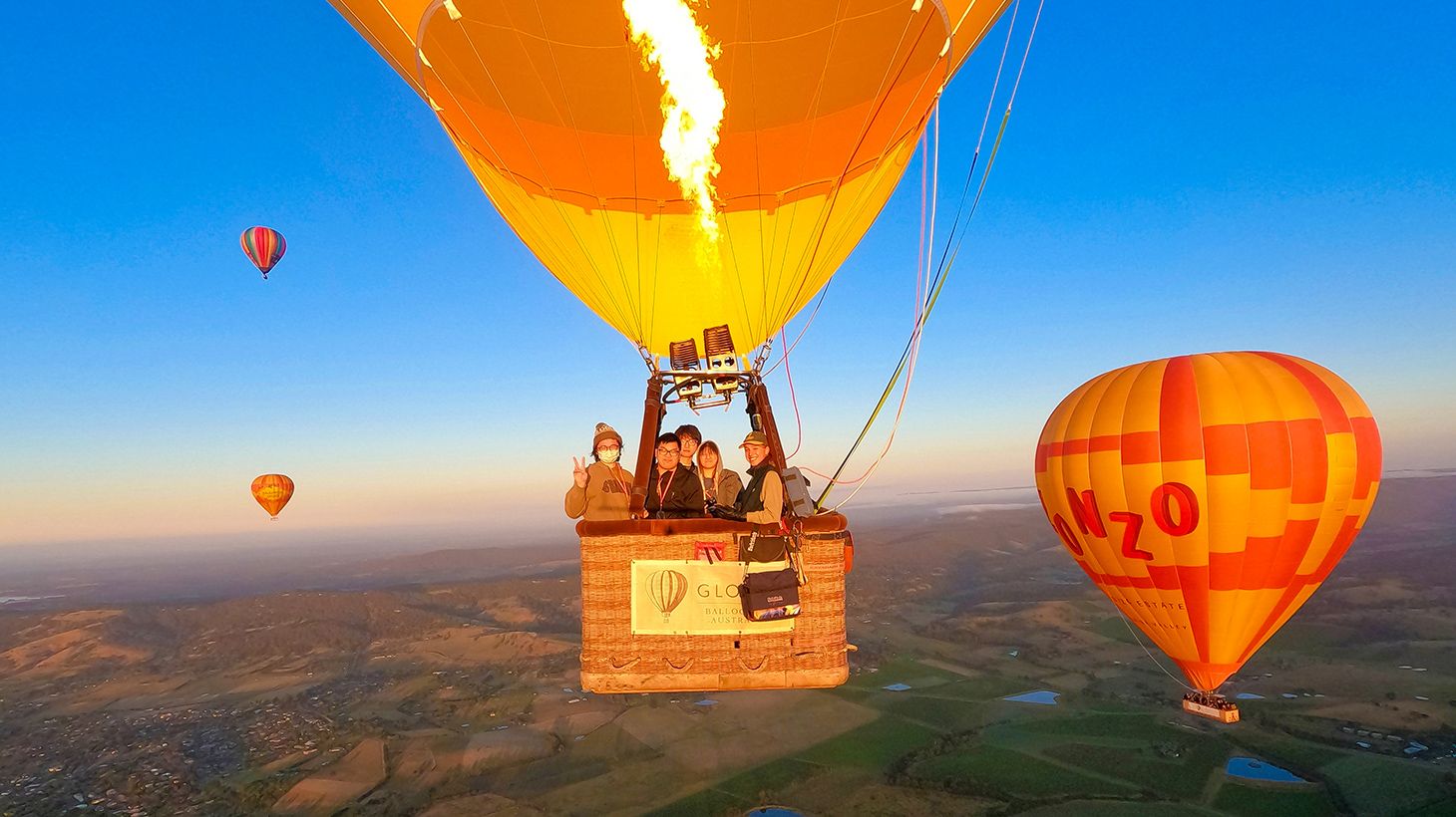 Award-Winning Sunrise Hot Air Balloon Flight with Complimentary In-flight Photos 5
