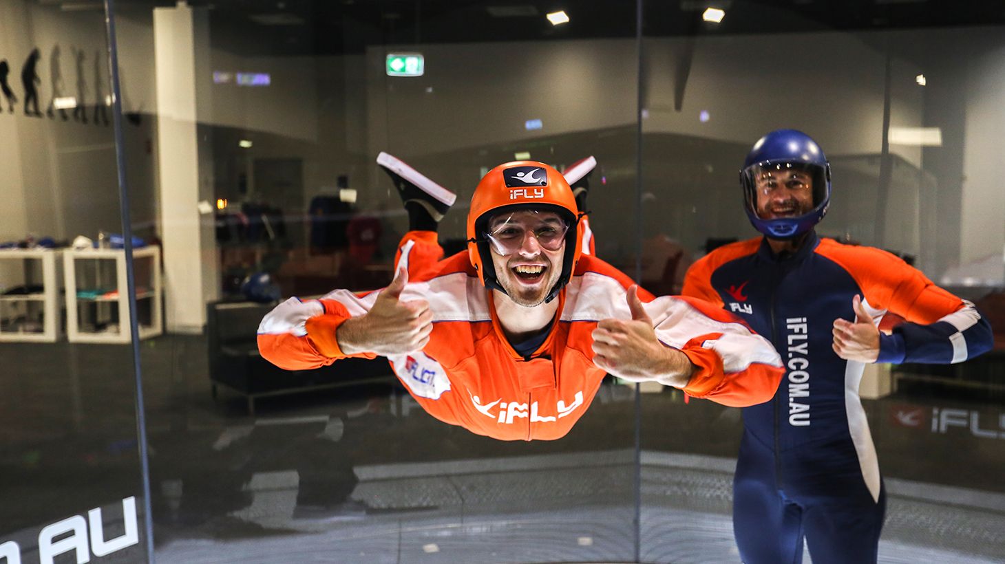 Exhilarating Indoor Skydiving Experience with Two Double-Length Flights in Penrith 2
