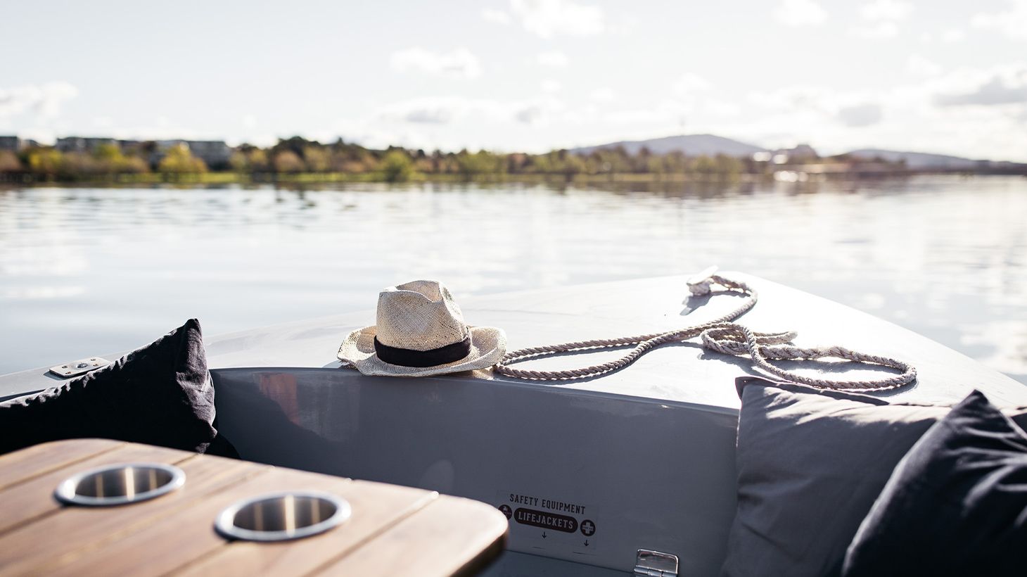 Three-Hour Eco-Friendly Boat Hire with Built-in Picnic Table for Up to Eight People 6