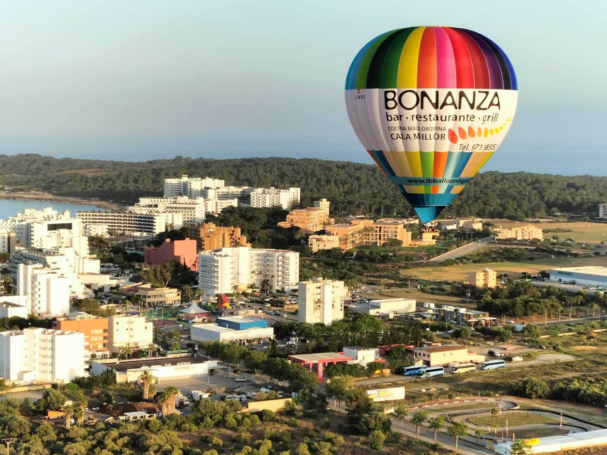 Hot air Balloon Mallorca Sunset