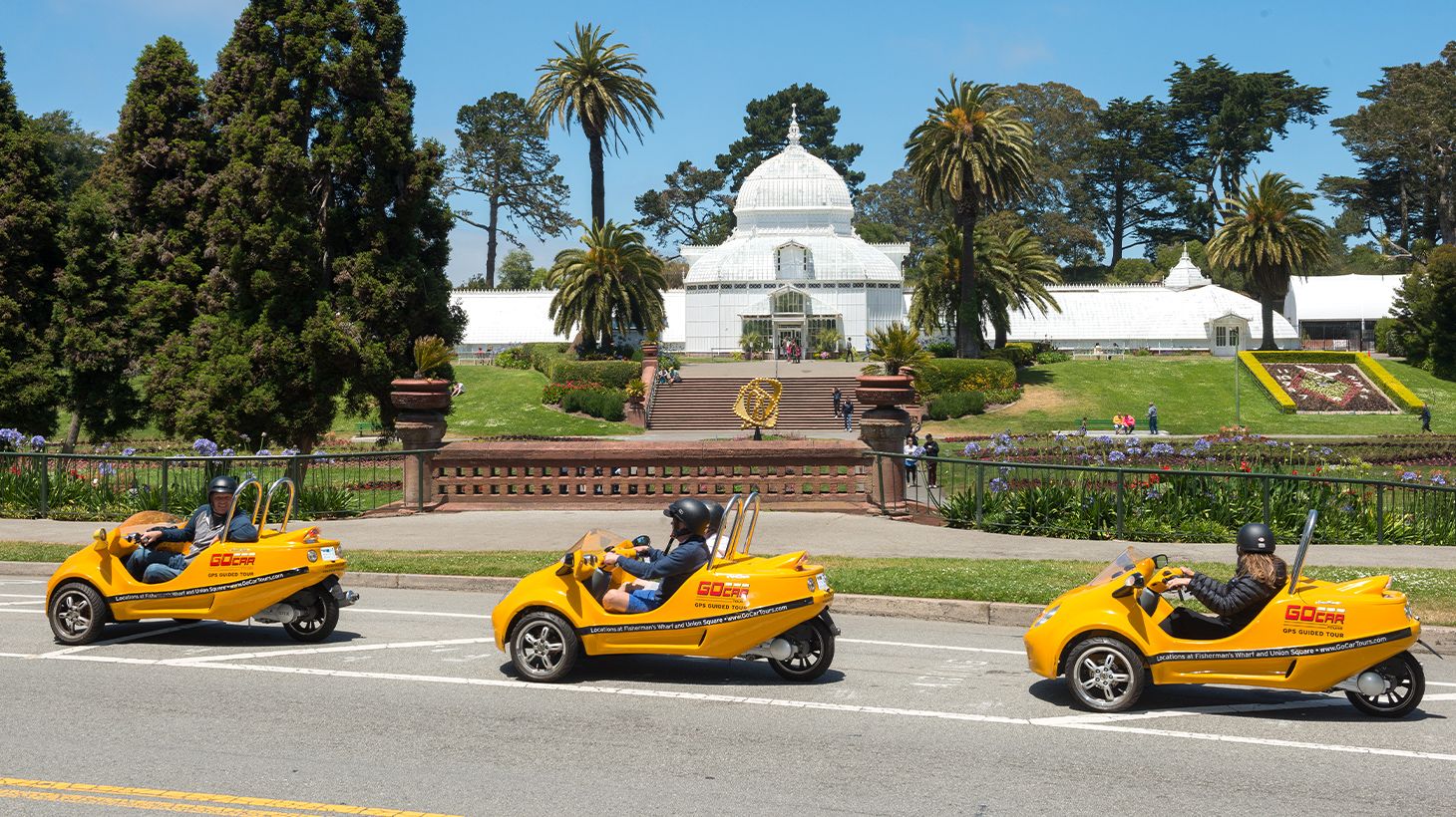 Explore Golden Gate Park, Fisherman's Wharf & Stunning Beaches on a Three-Hour Self-Drive GoCar Tour 1