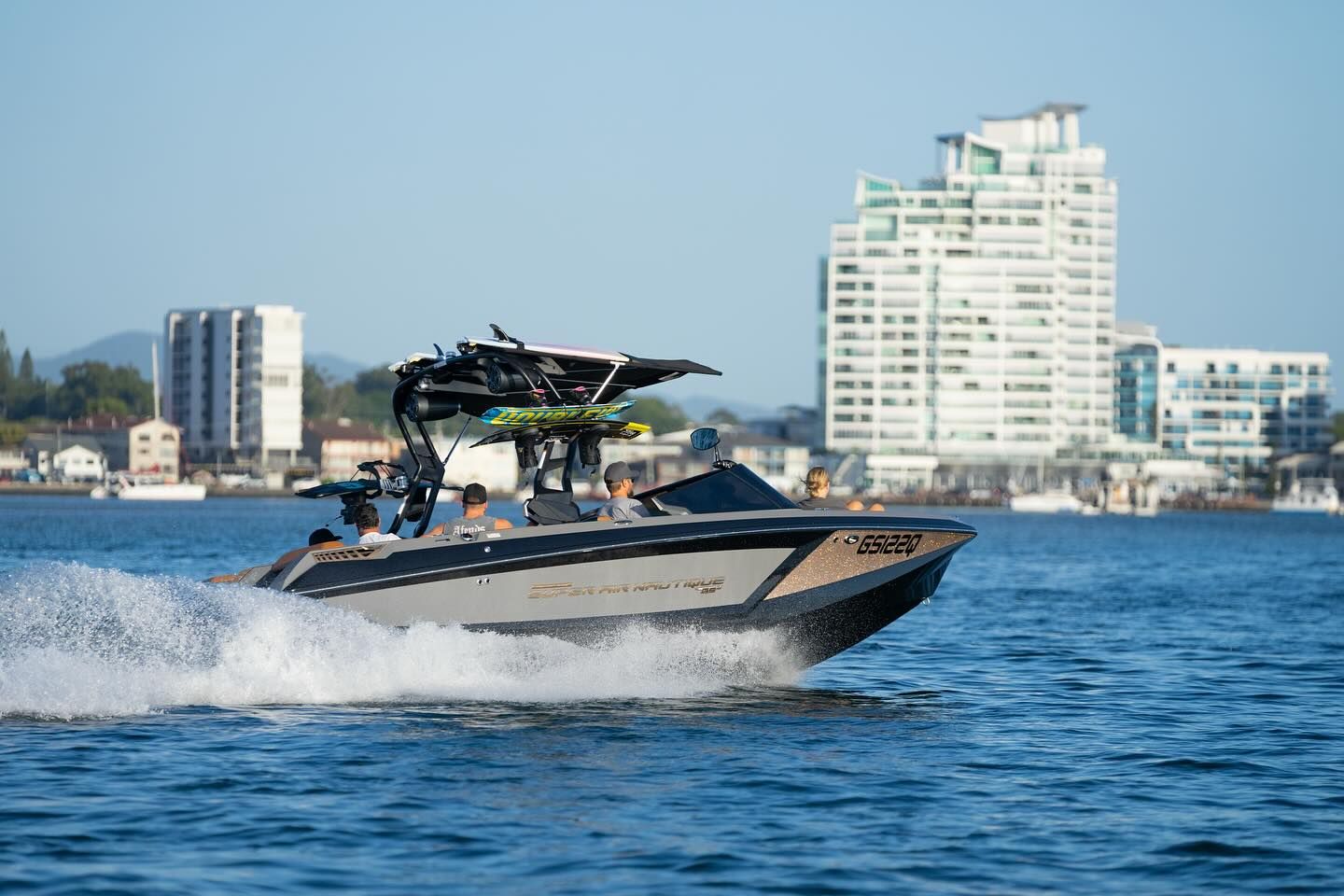 Half-Day Surf & Sip Wakeboarding Adventure with Scenic Cruise & Lunch