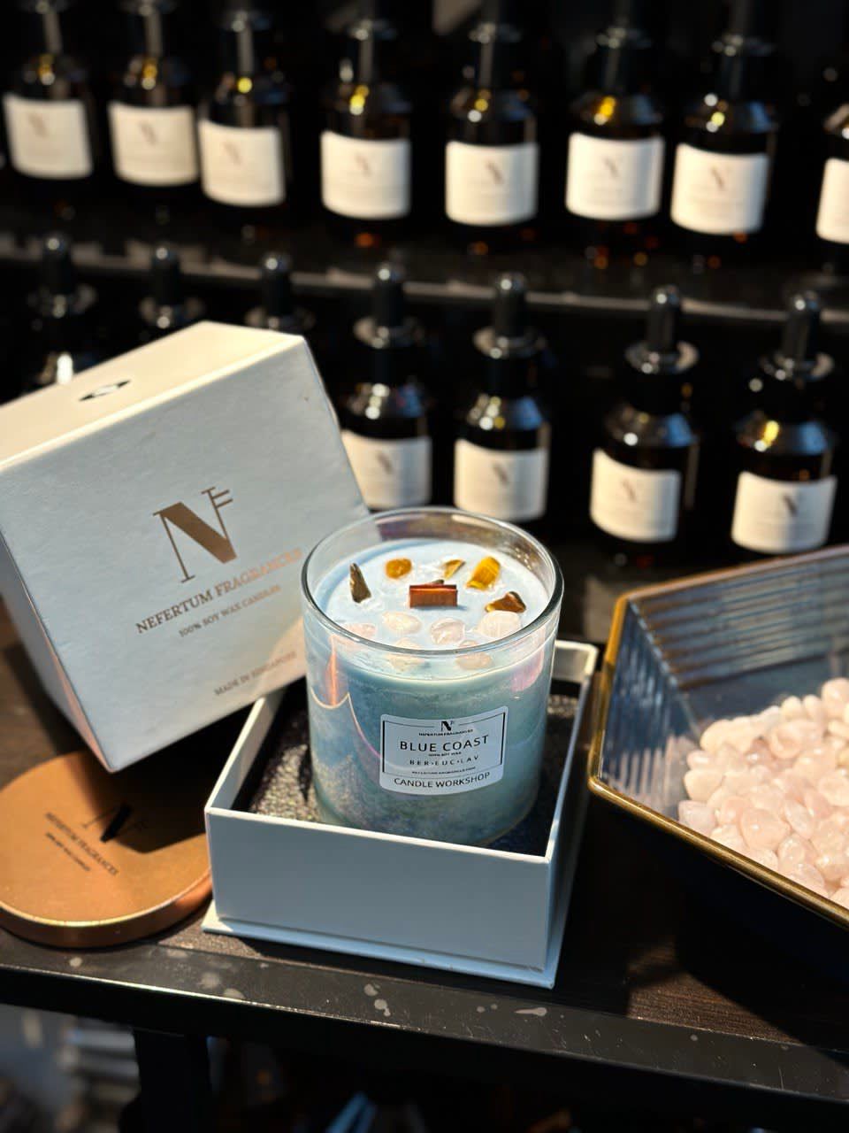 Soy Wax Candle Making Workshop by Nefertum Fragrances