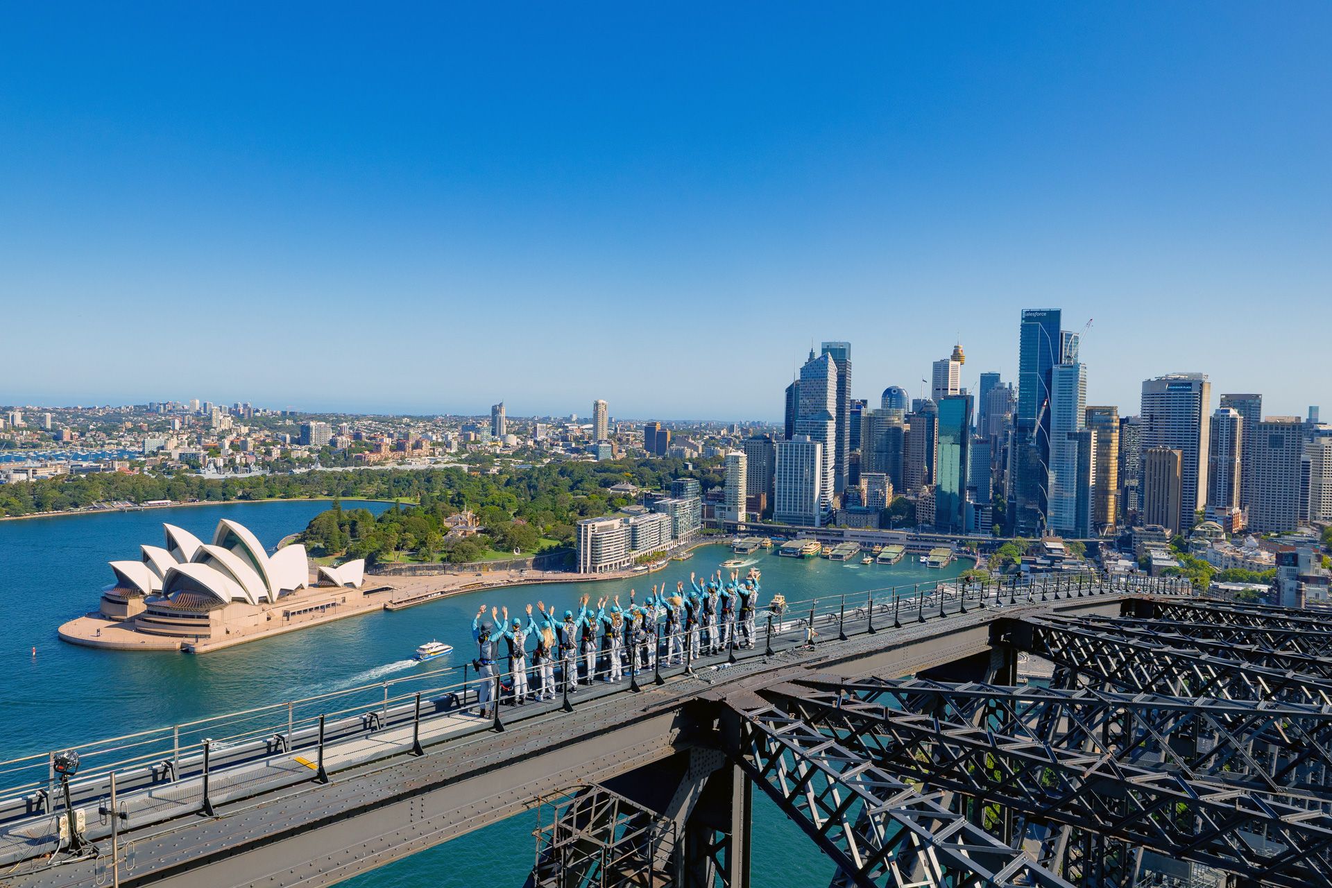 Sydney Harbour Bridge Summit Climb with Pub Lunch at The Rocks 7