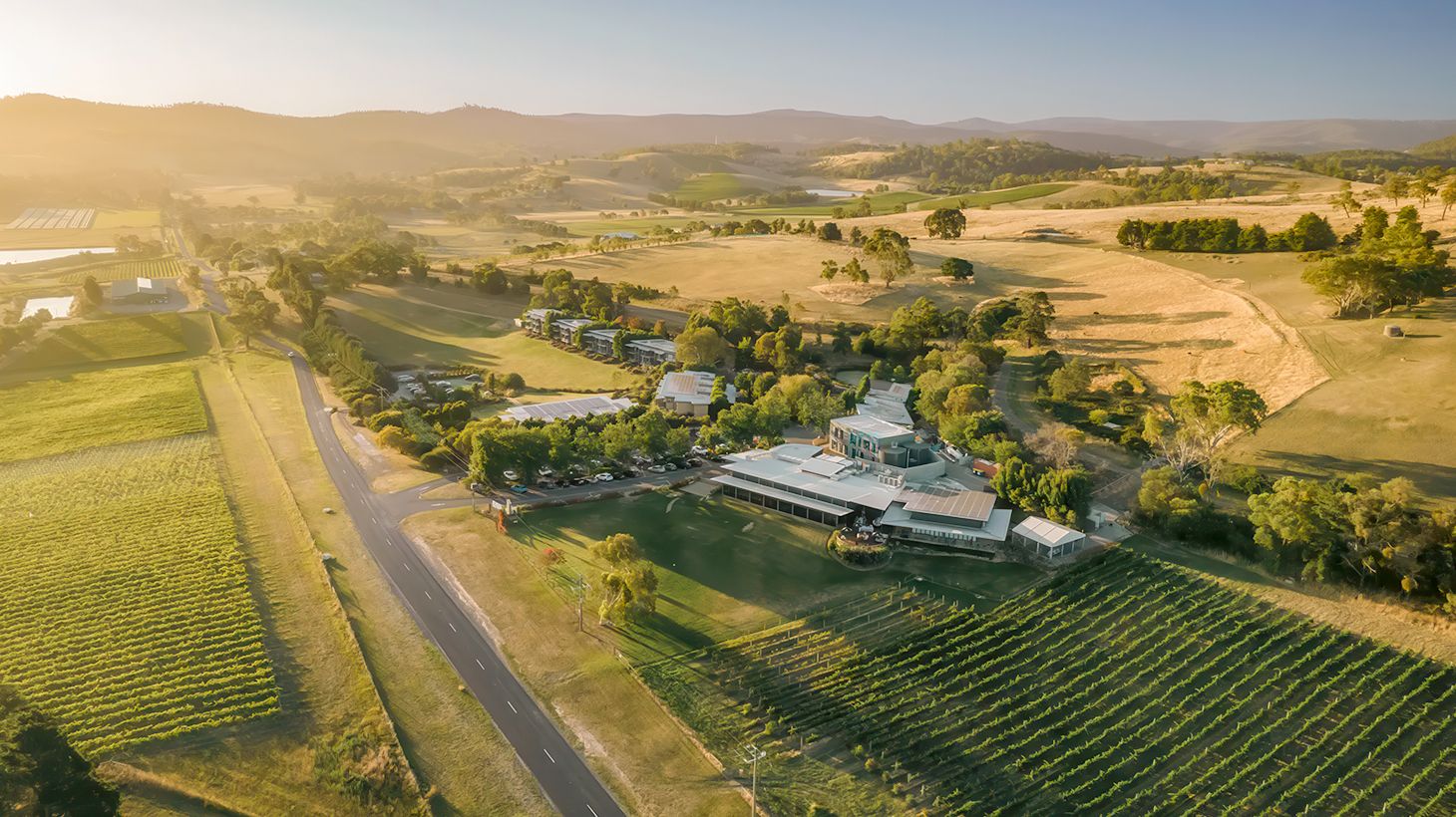 Two-Course Lunch or Dinner at Balgownie Estate with Take-Home Bottle