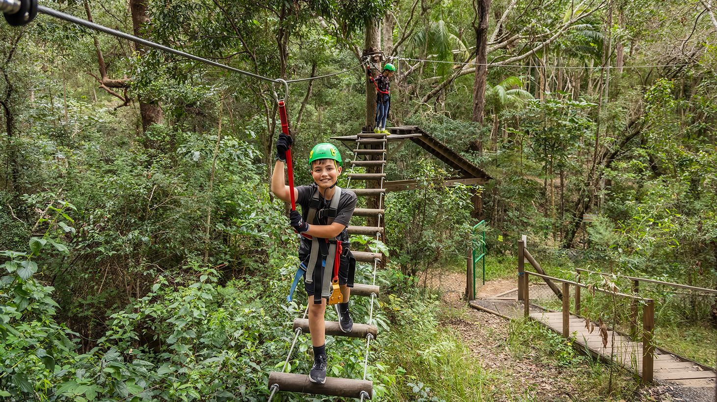 Take on Zipline & High Ropes Courses at The TreeTop Challenge at Thunderbird Park 6
