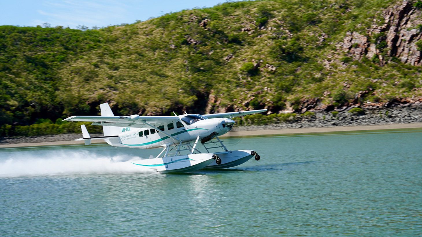 Morning Half-Day Horizontal Falls Tour with Seaplane Flight, Lunch, Talbot Bay Cruise & Hotel Transfers