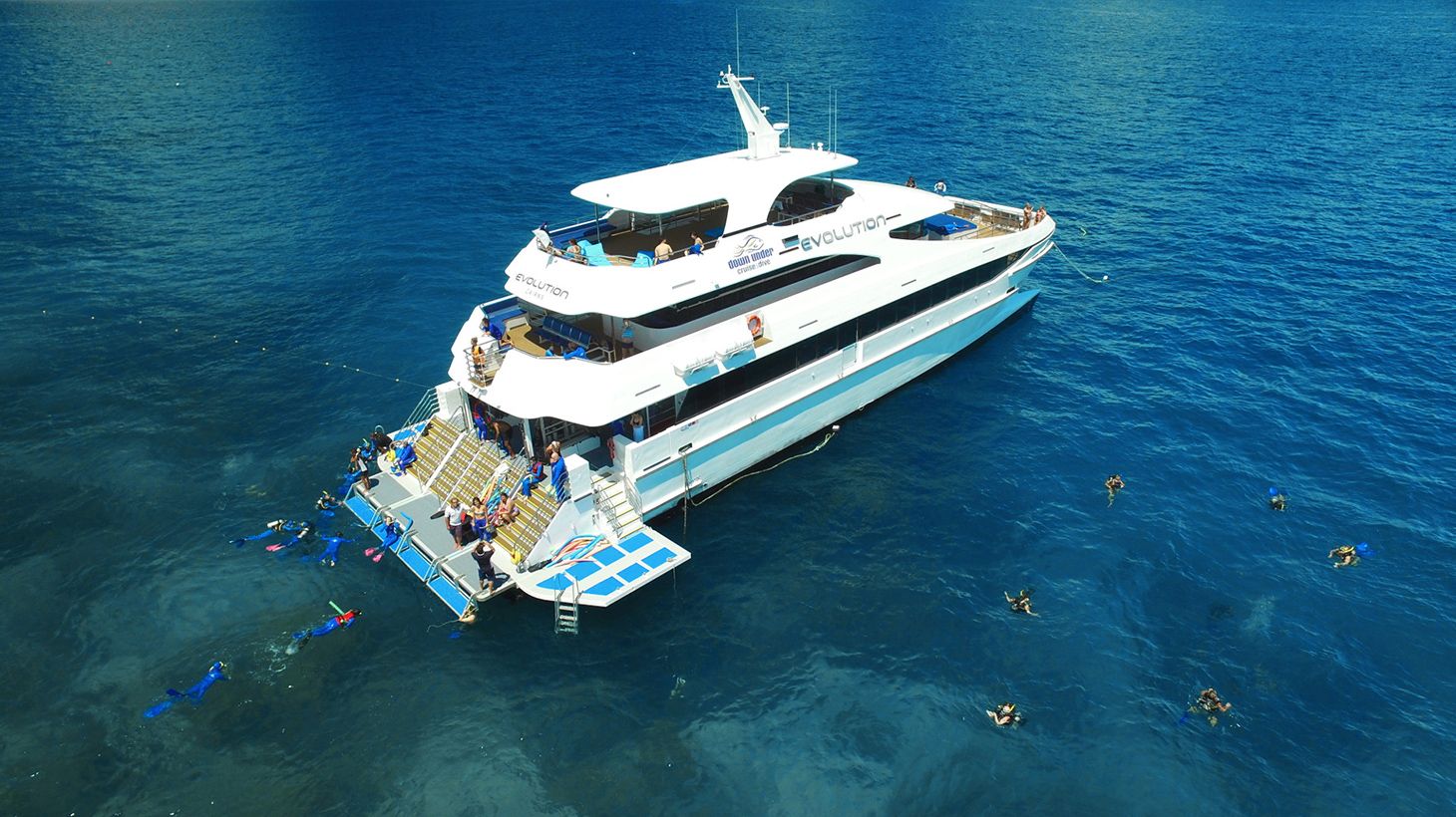 Full-Day Great Barrier Reef Cruise with 25-Minute Scenic Helicopter Flight, BBQ Lunch