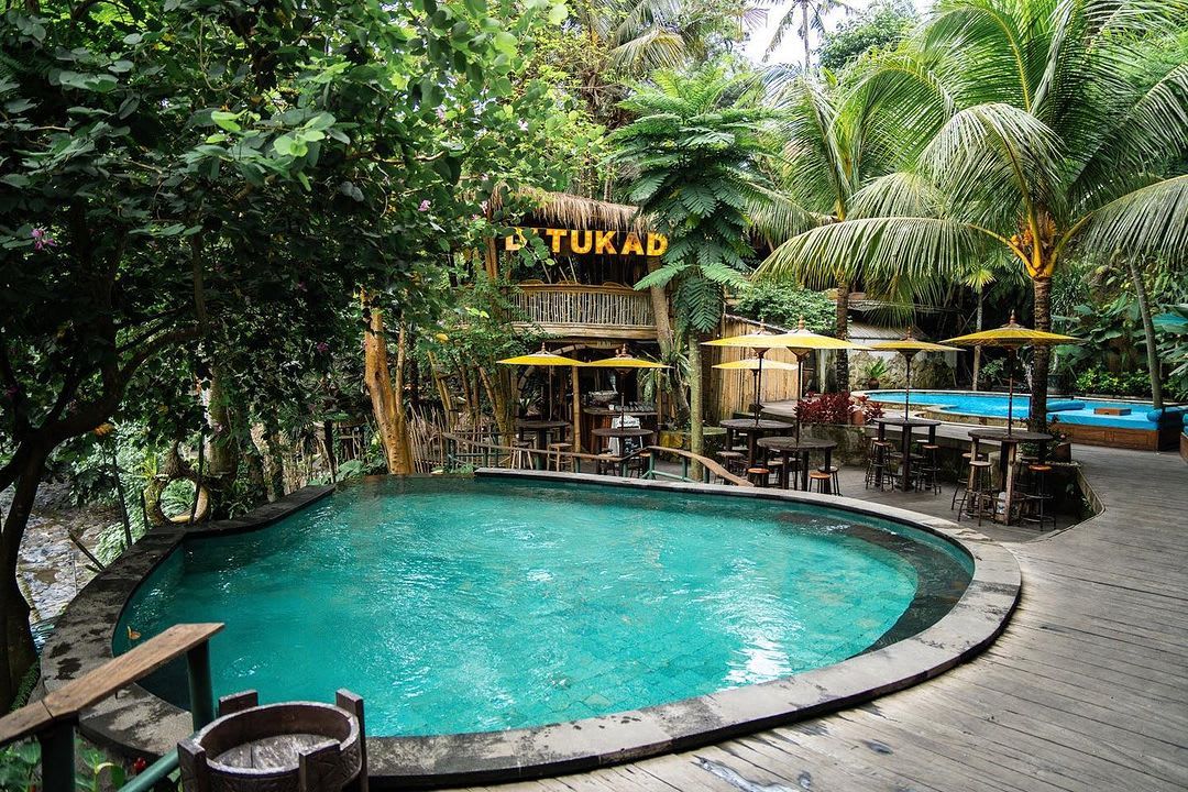 D'Tukad River Club in Ubud Bali