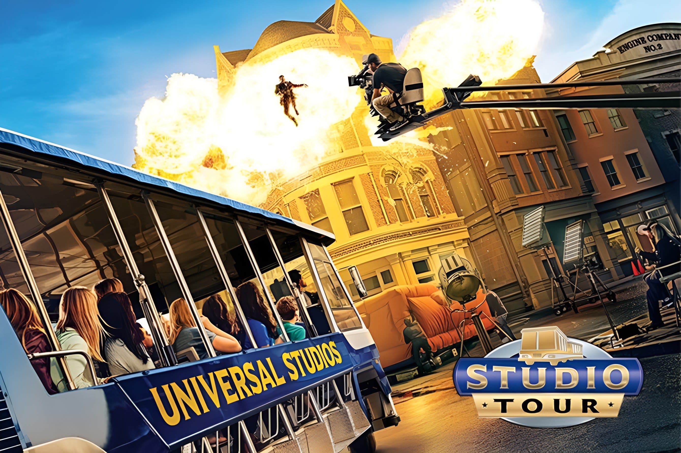 Universal Studios Ticket with Optional Hop-on Hop-off or  Celebrity Homes Tour  4