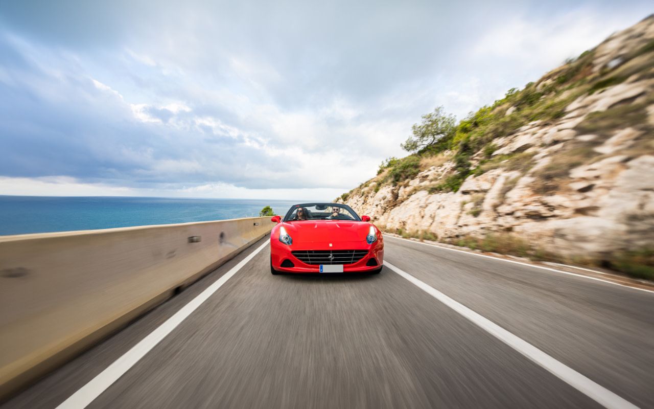 Supercar driving experience to Sitges