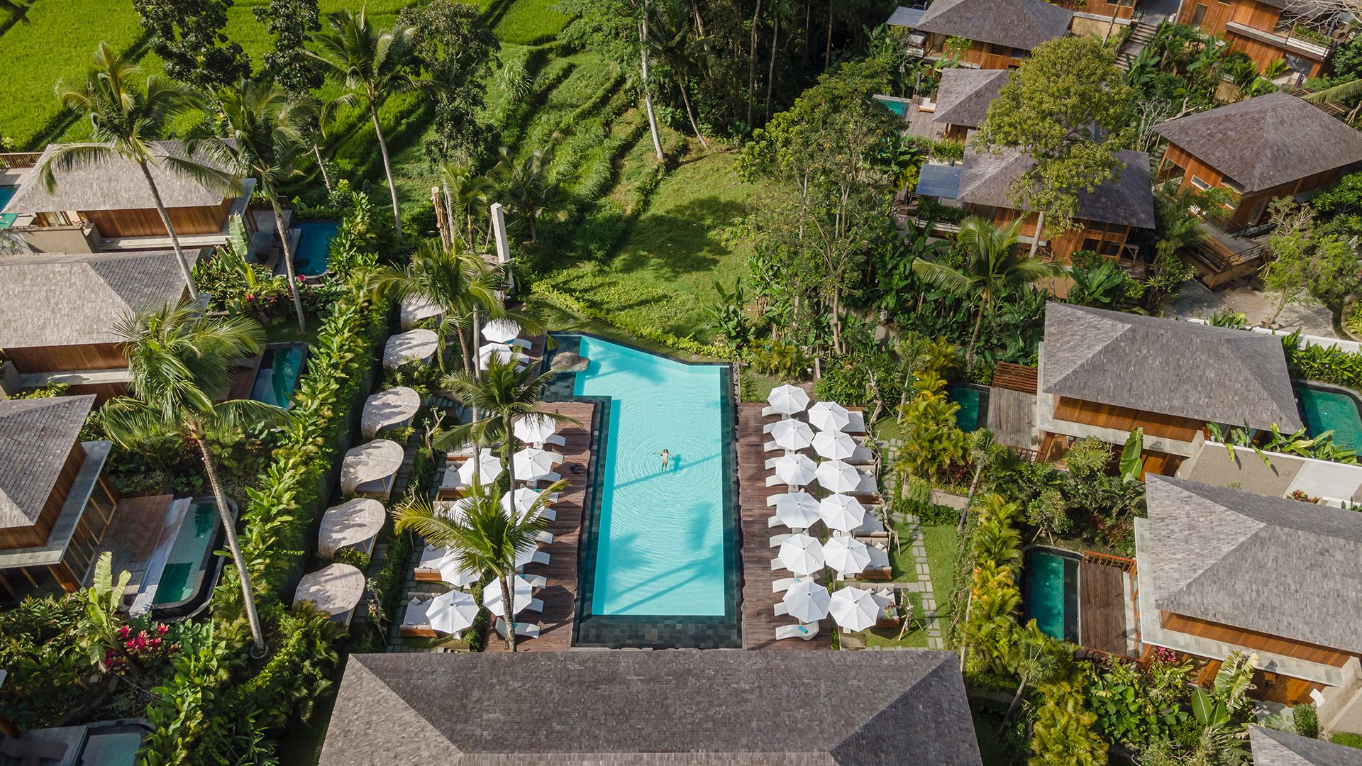 Ubud Rainforest Hideaway with Massages by Clarins, Daily Breakfast, Daily Lunch or Dinner & Cocktails