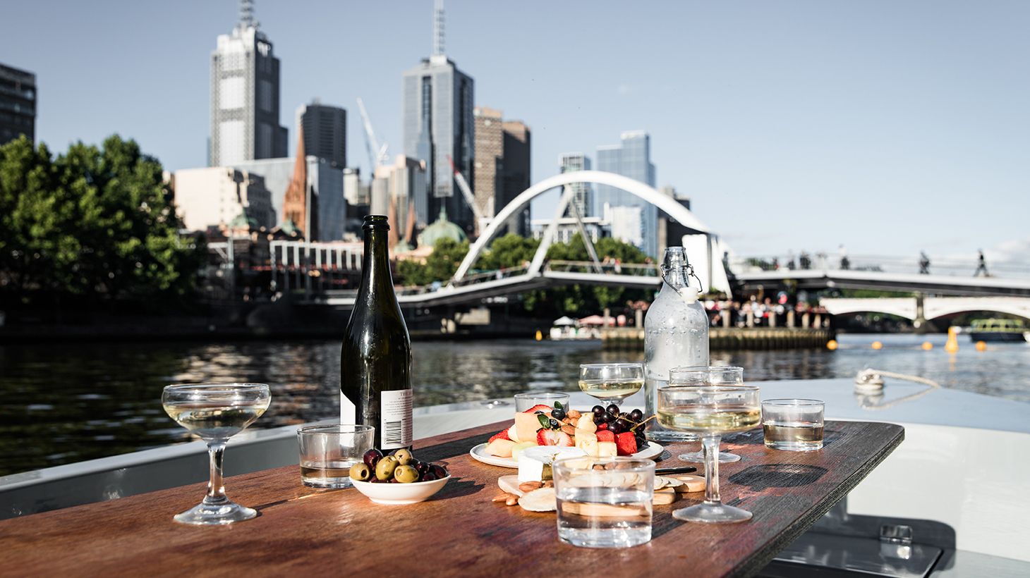 One-Hour Captain Your Own Electric Boat Experience Down the Yarra River for Up to Eight People 2