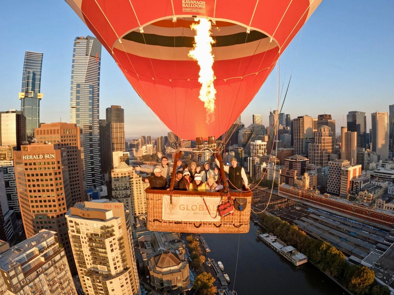 Sunrise Bucket List Hot Air Balloon Flight over CBD with Complimentary In-Flight Photos 5