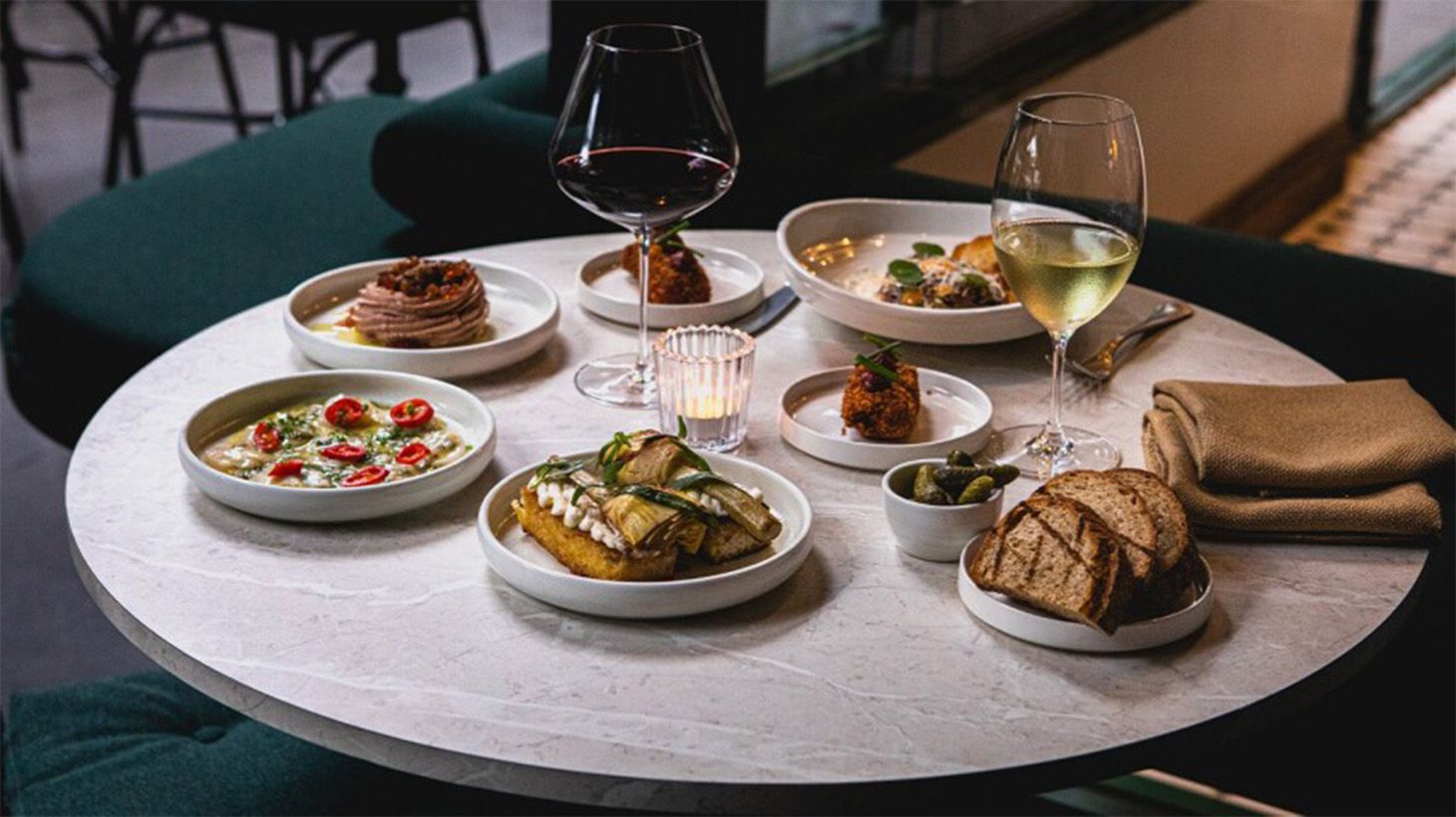 Delight in Signature European Tasting Menus with Wine